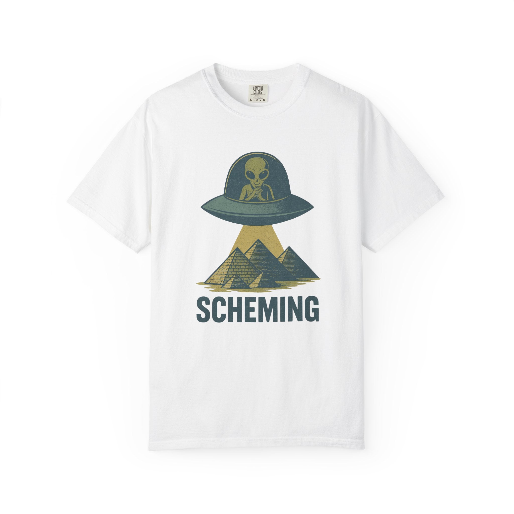Pyramid Scheming Aliens T-Shirt