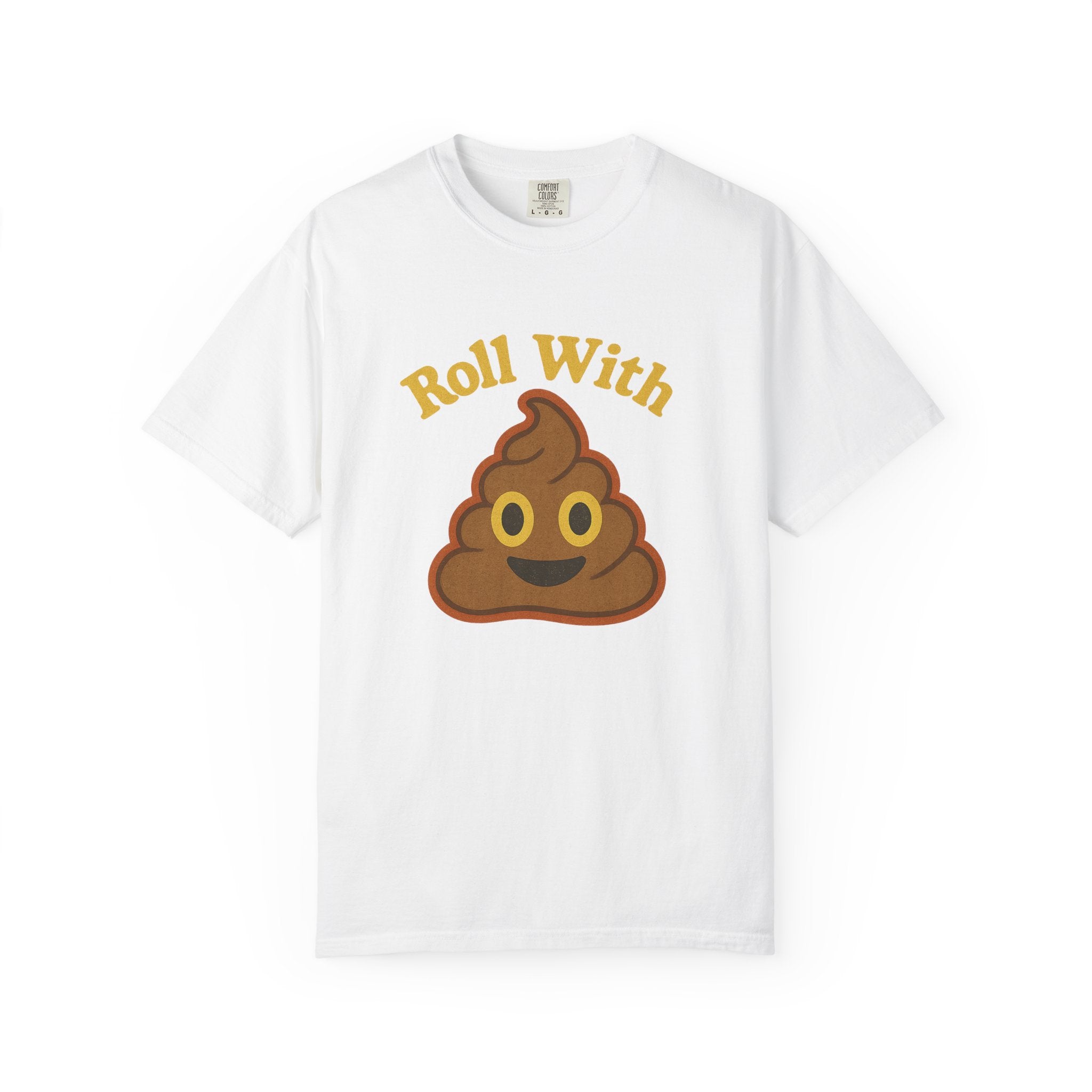 Roll With Sh*t Emoji T-Shirt