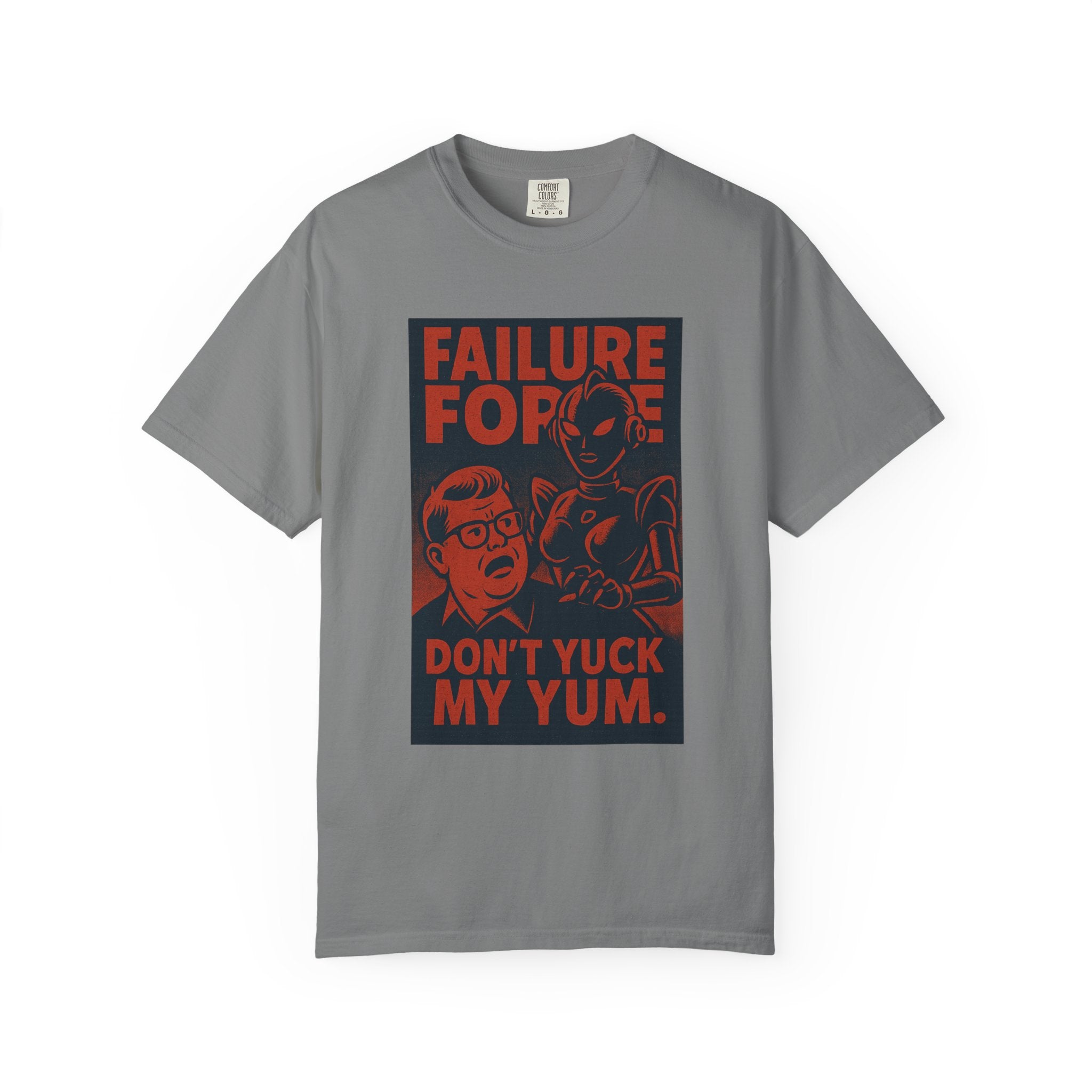 “Don’t Yuck My Yum” Robot Romance T-Shirt – Weird, Proud, and Unapologetically Kinky