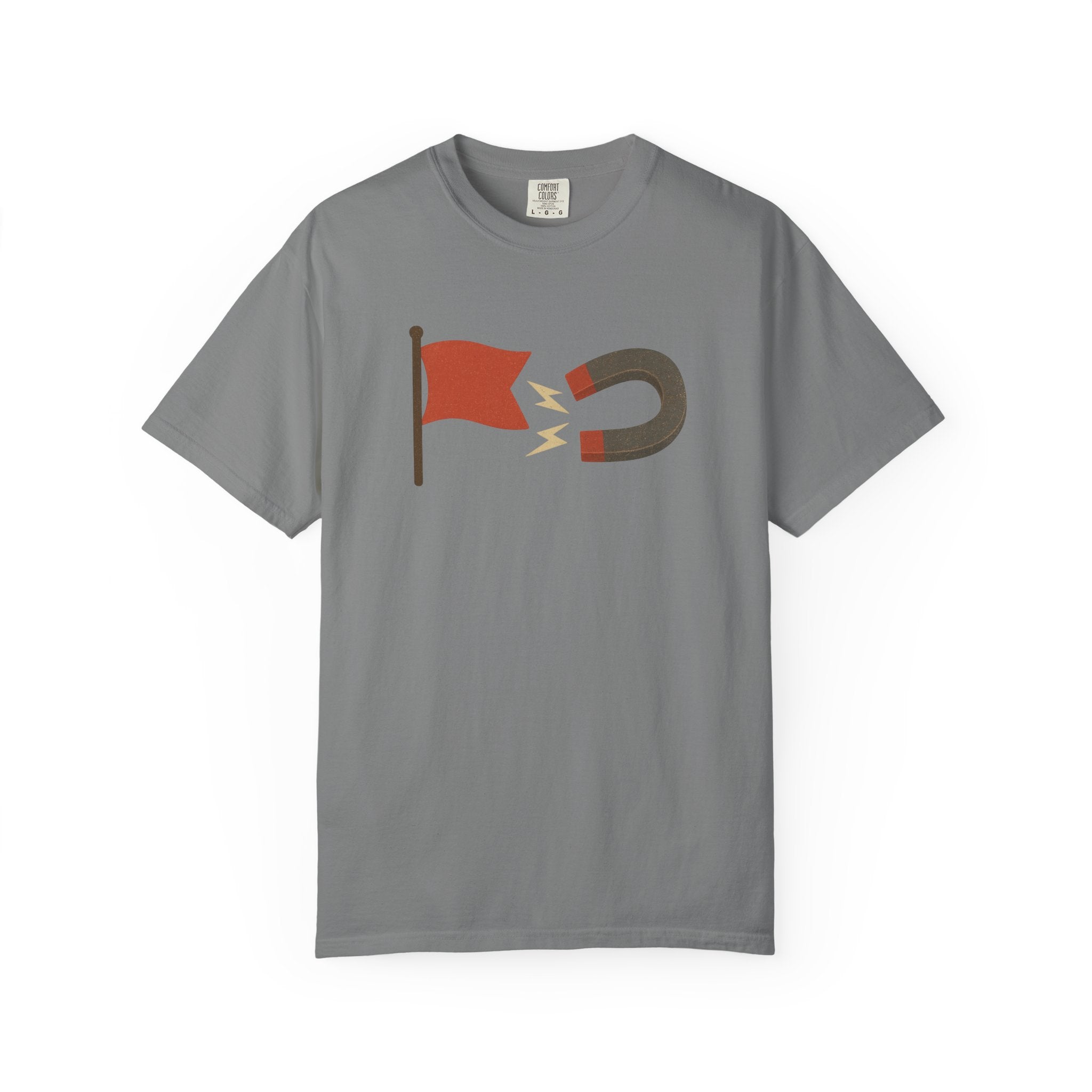 Red Flag Magnet T-Shirt
