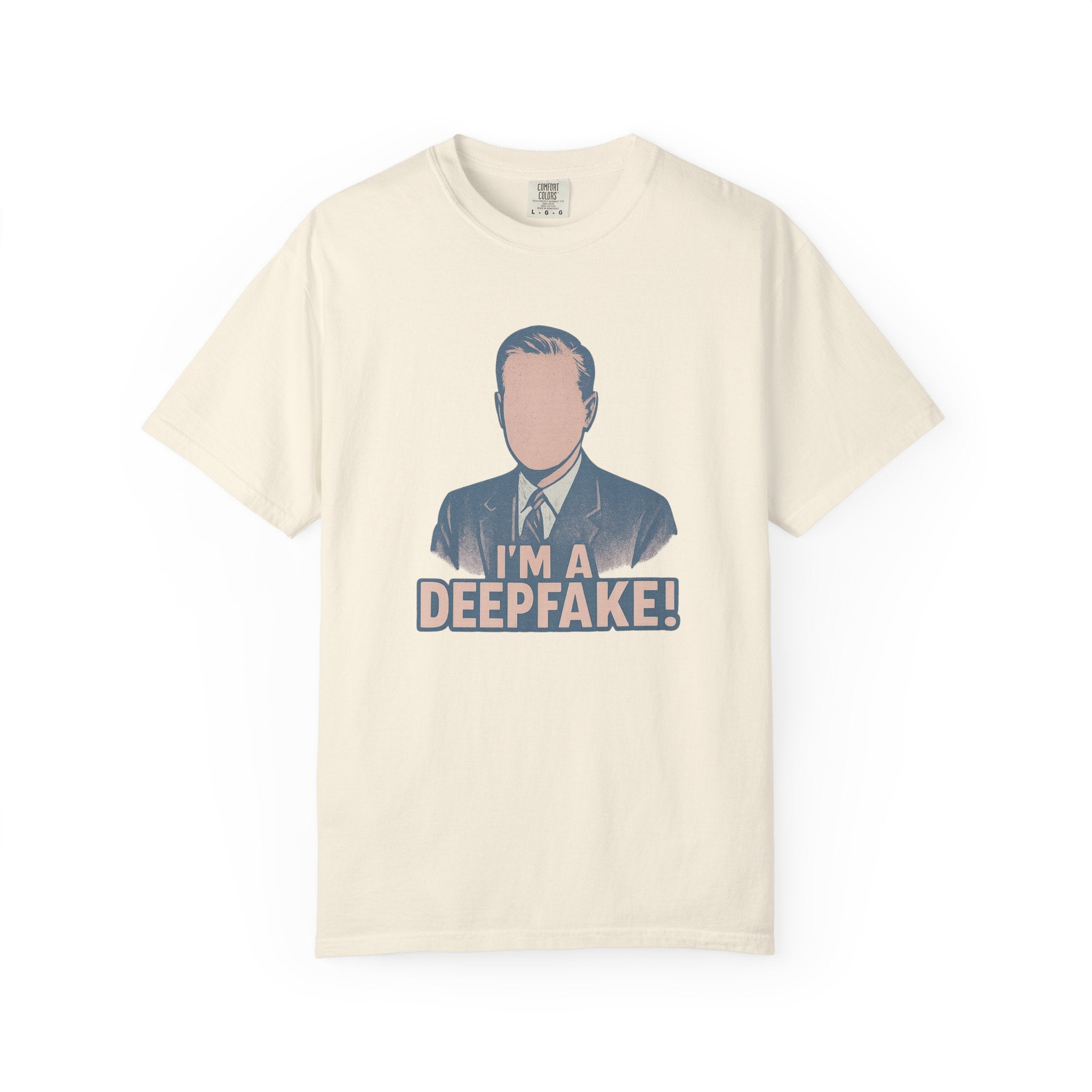 Vaguely Masculine AI Deepfake T-Shirt
