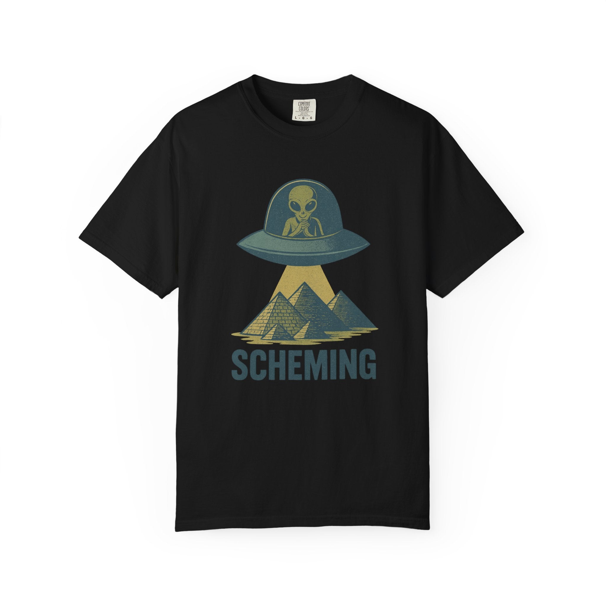 Pyramid Scheming Aliens T-Shirt