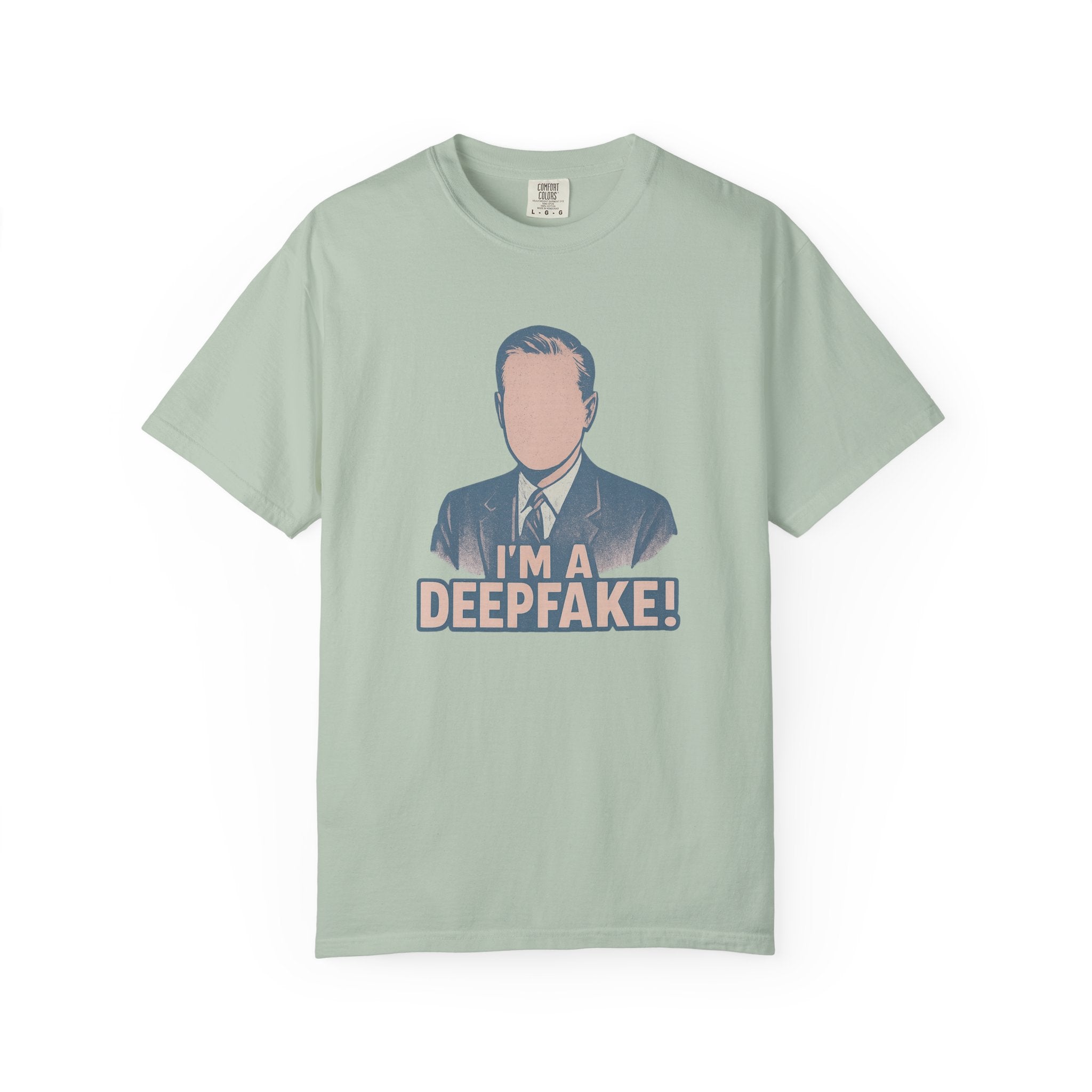 Vaguely Masculine AI Deepfake T-Shirt