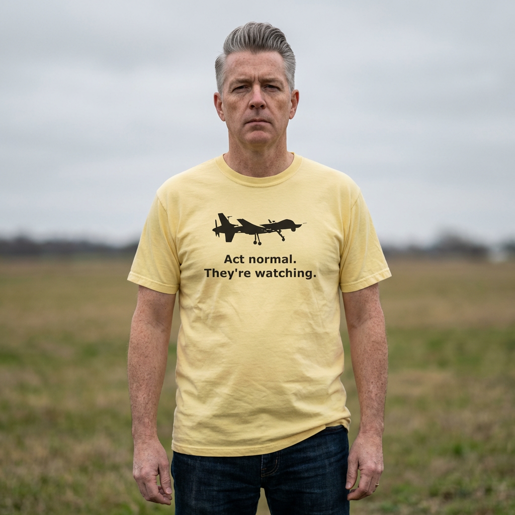 Act Normal. They're watching. T-Shirt