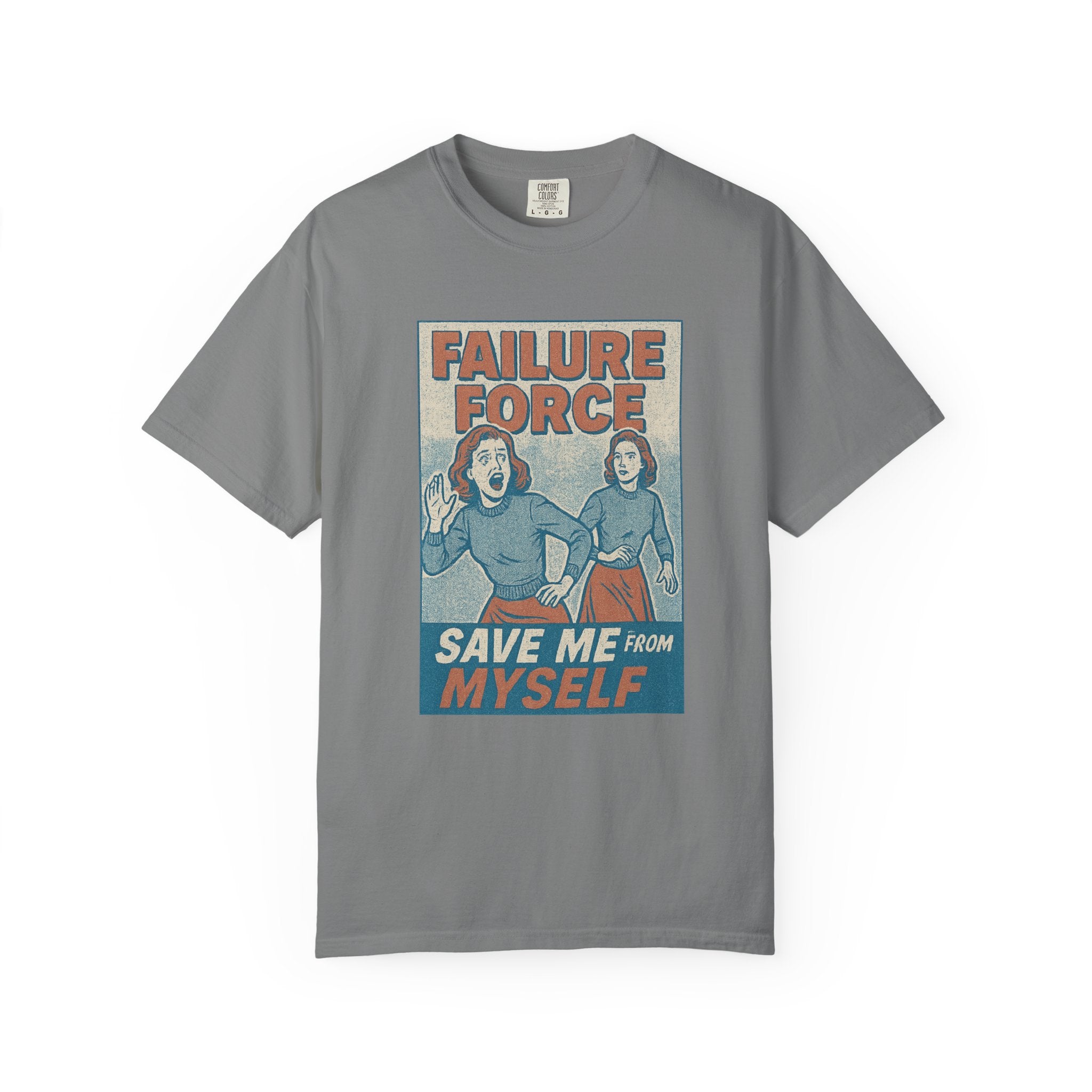 Save Me From Myself – Retro Clone Comic Parody Tee