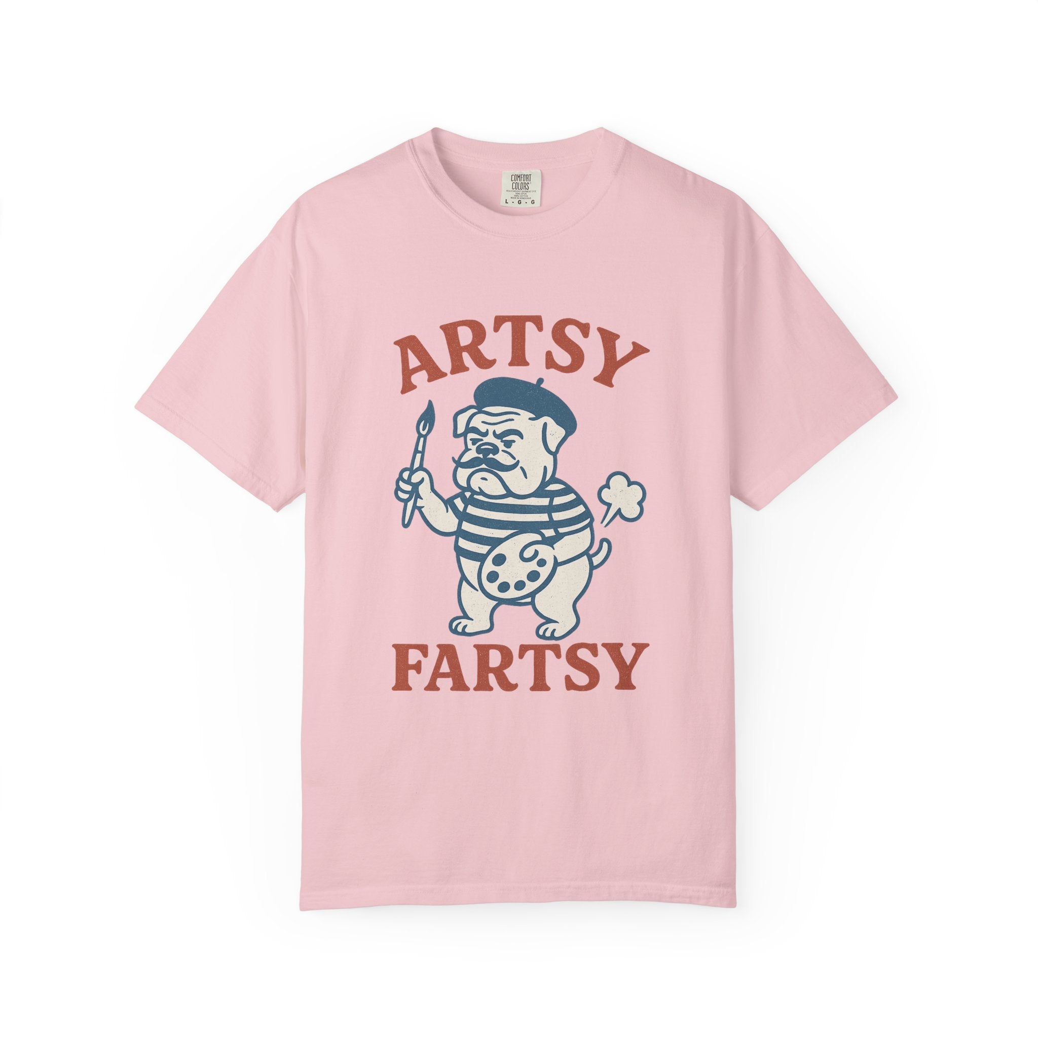 Artsy Fartsy Bulldog T-Shirt