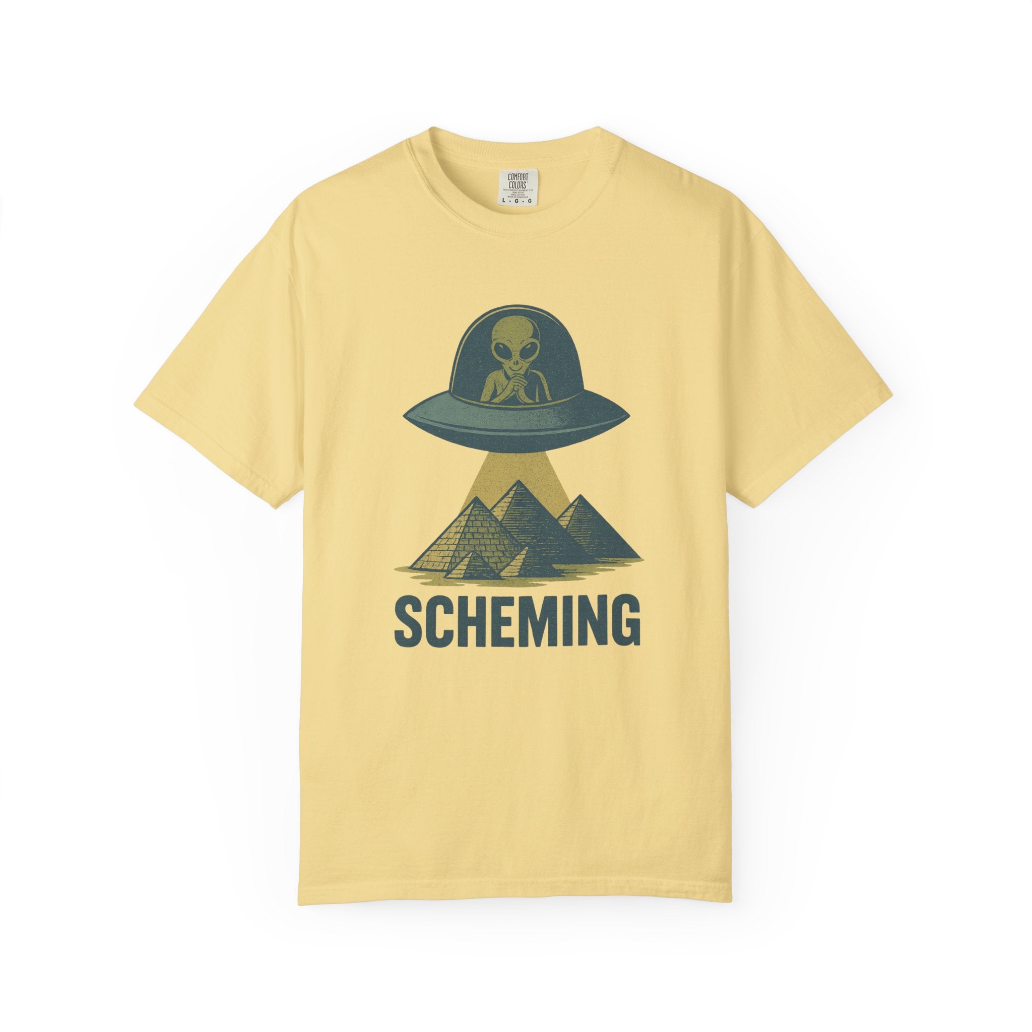 Pyramid Scheming Aliens T-Shirt