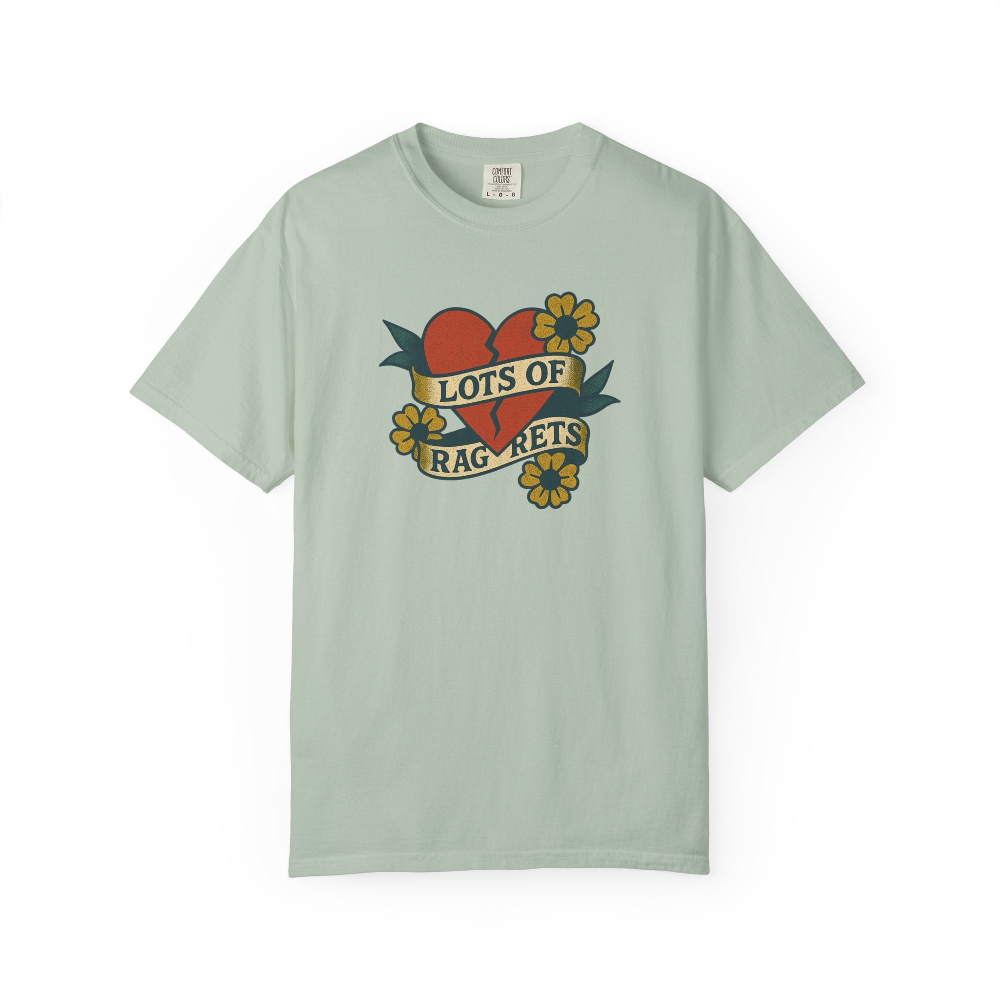 Plenty of Ragrets - Tattoo-inspired T-shirt.