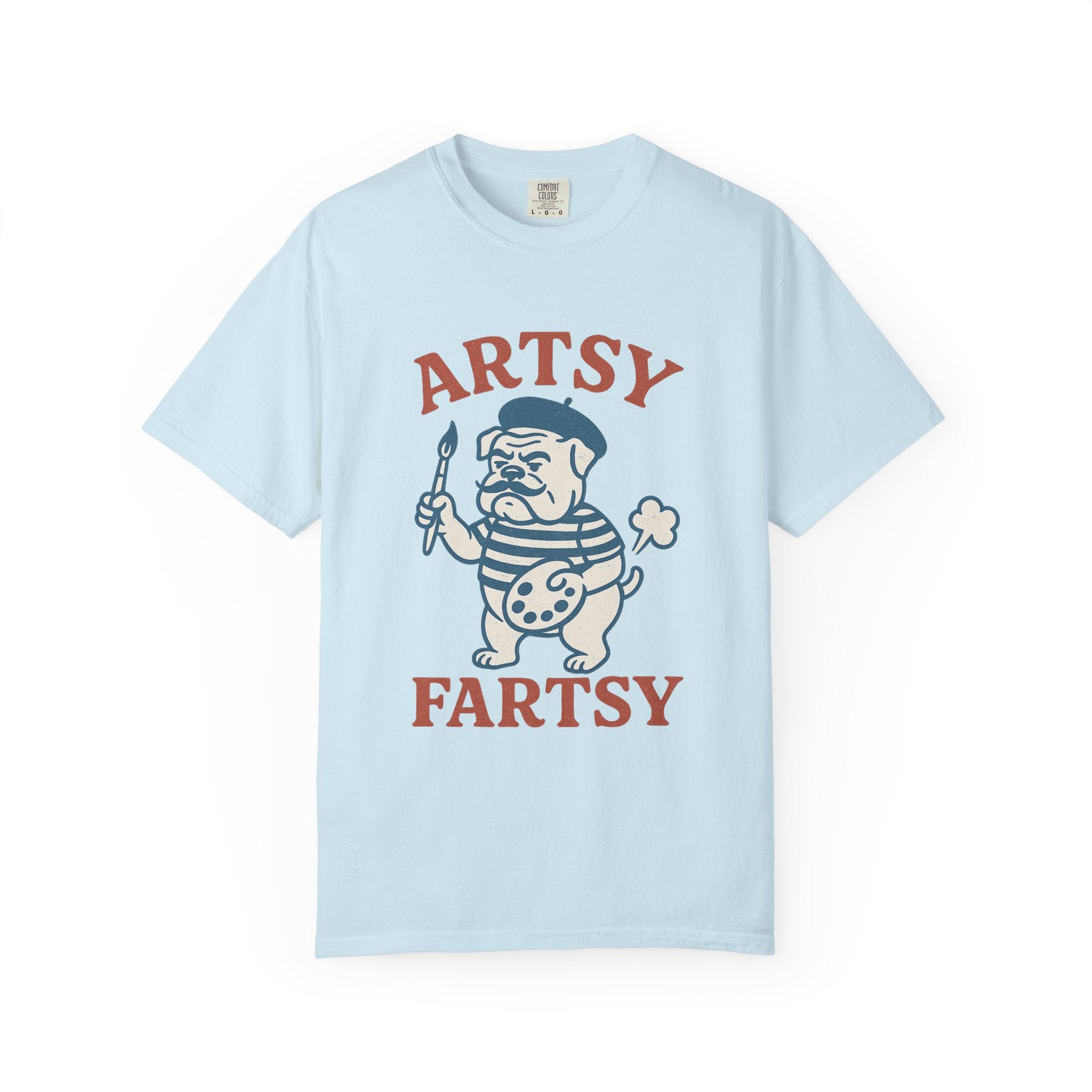 Artsy Fartsy Bulldog T-Shirt