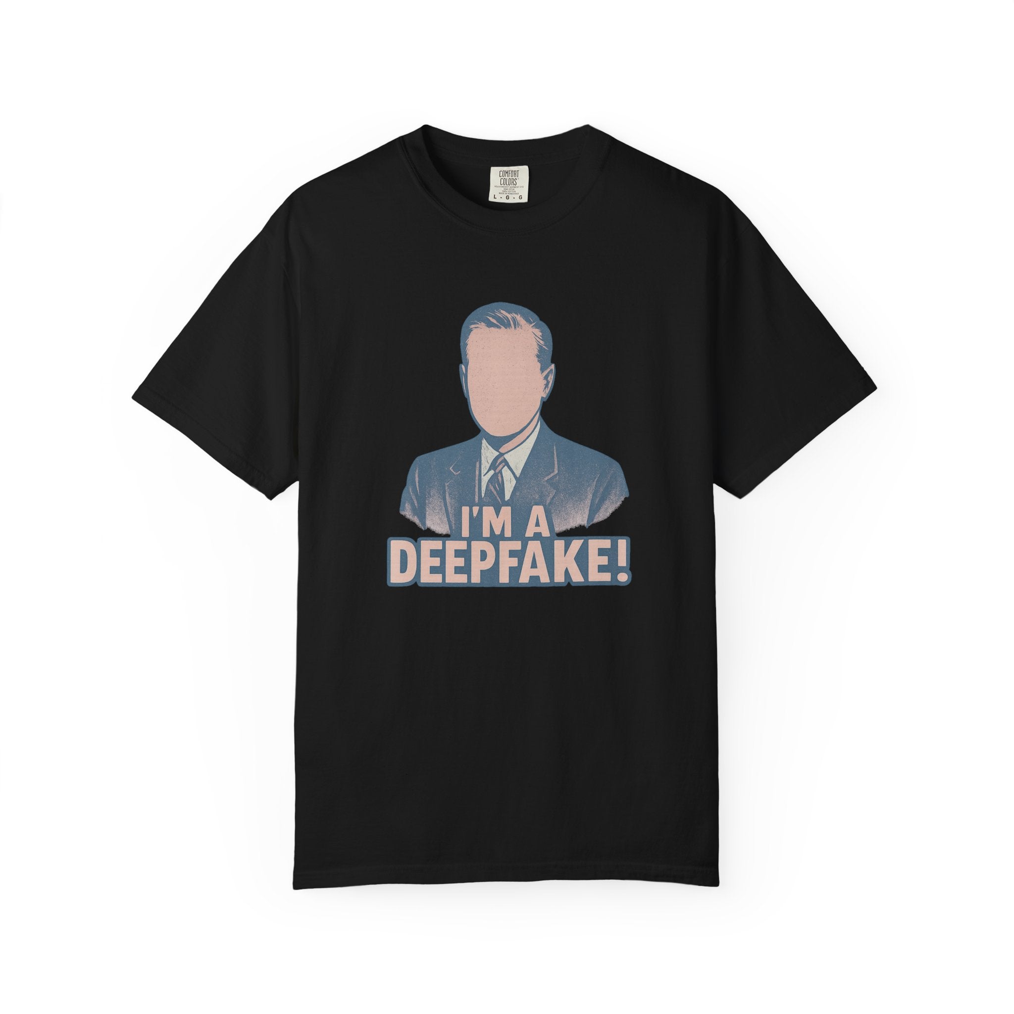 Vaguely Masculine AI Deepfake T-Shirt
