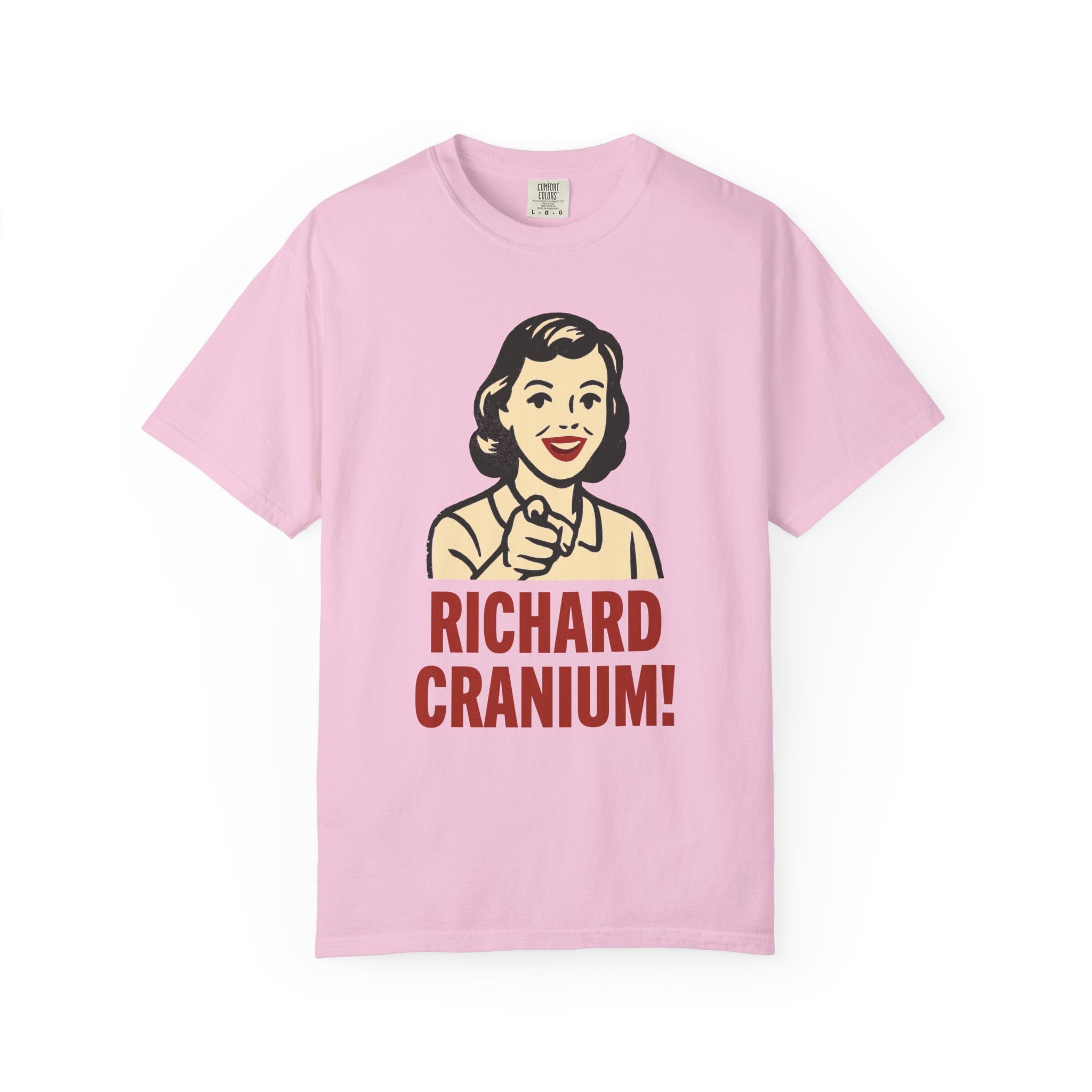 “Richard Cranium!” T-Shirt – Retro Insult Tee with Vintage Sarcastic Design