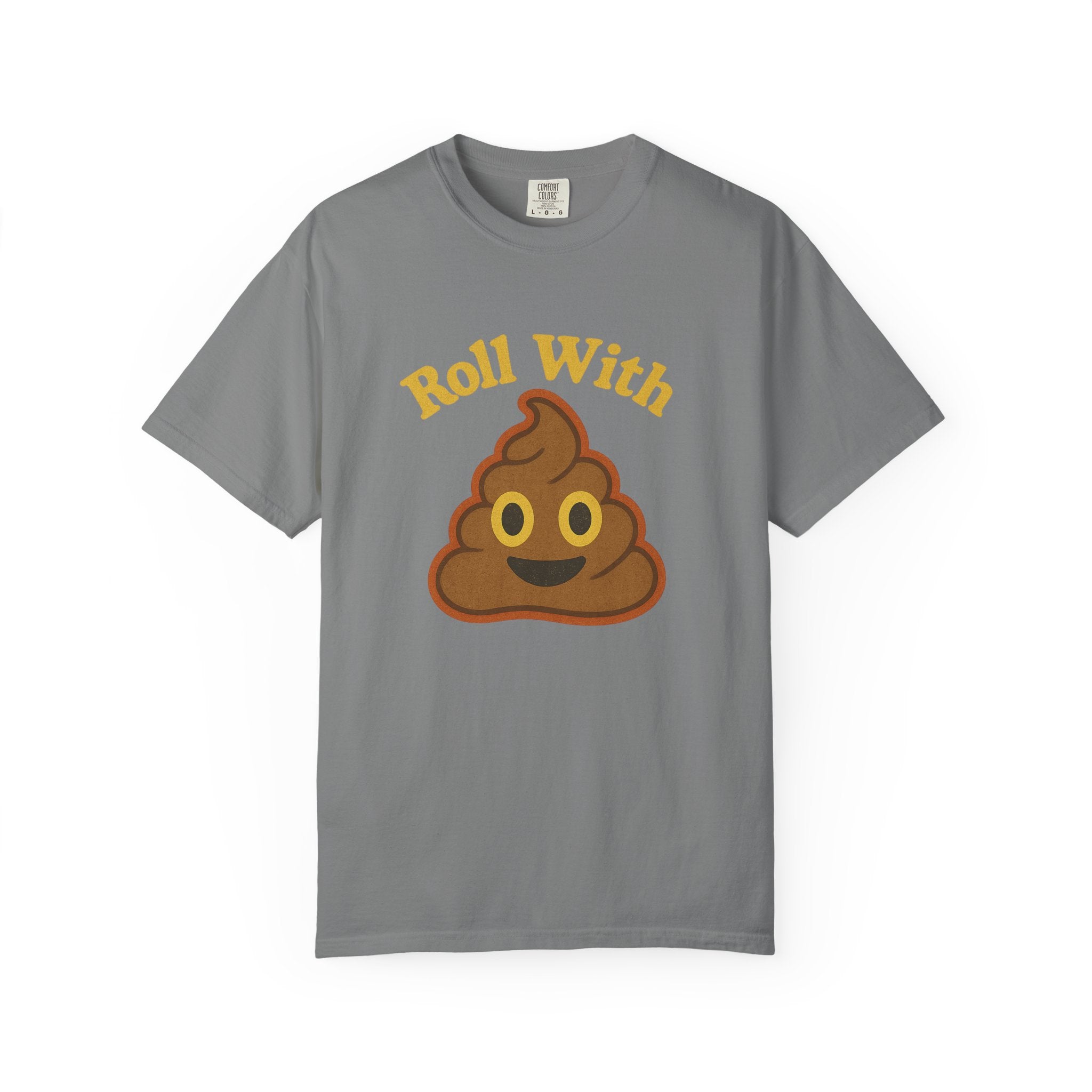 Roll With Sh*t Emoji T-Shirt