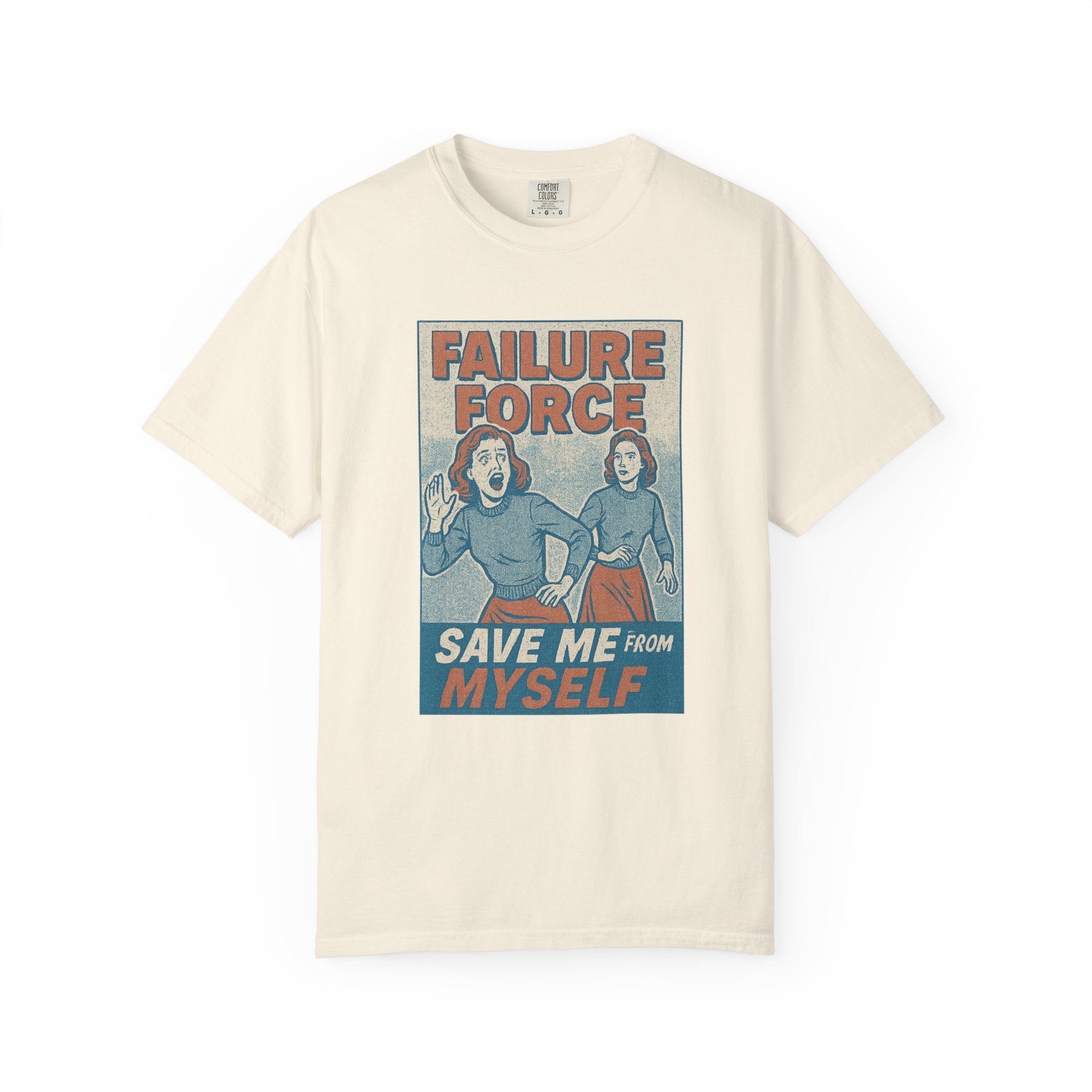 Save Me From Myself – Retro Clone Comic Parody Tee