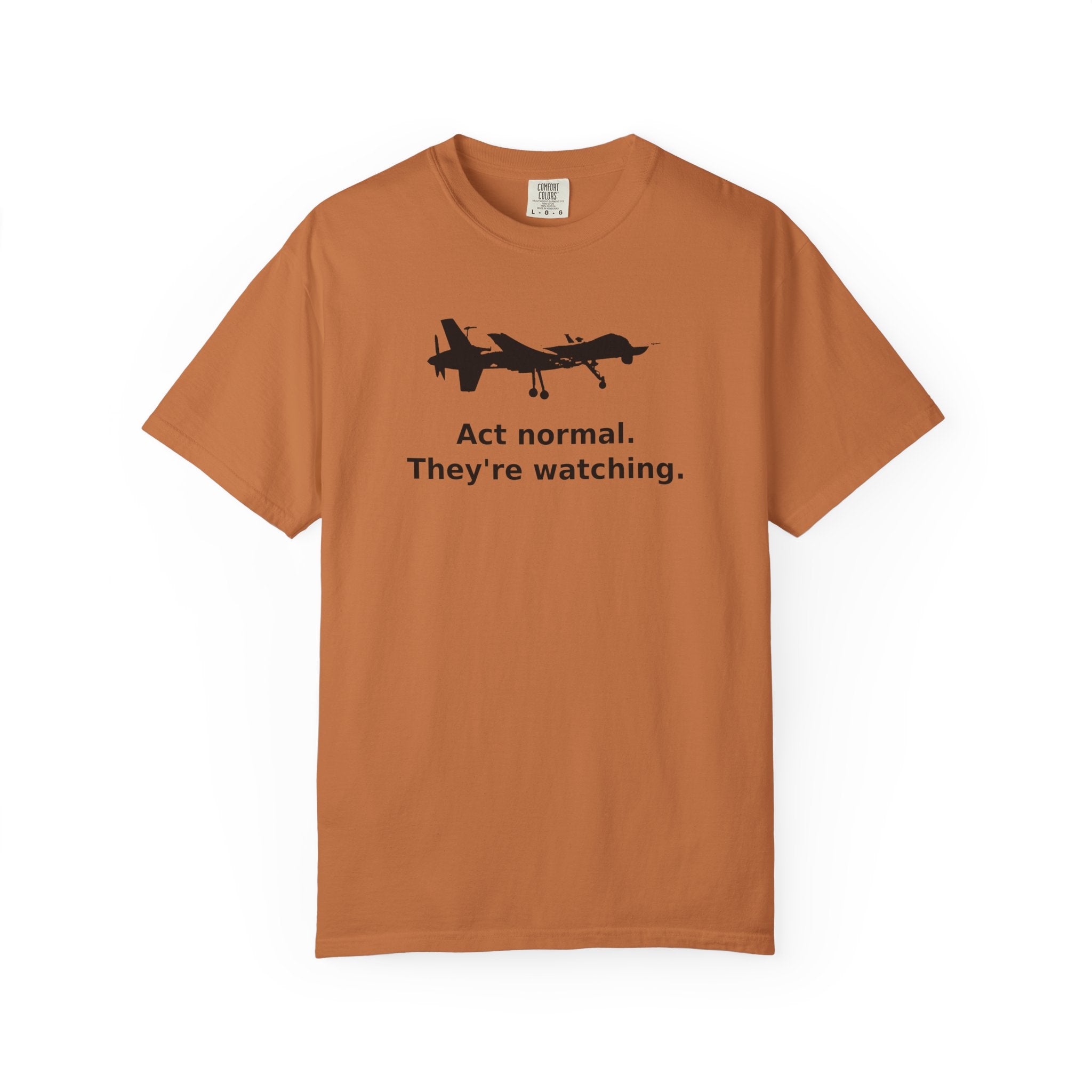 Act Normal. They're watching. T-Shirt