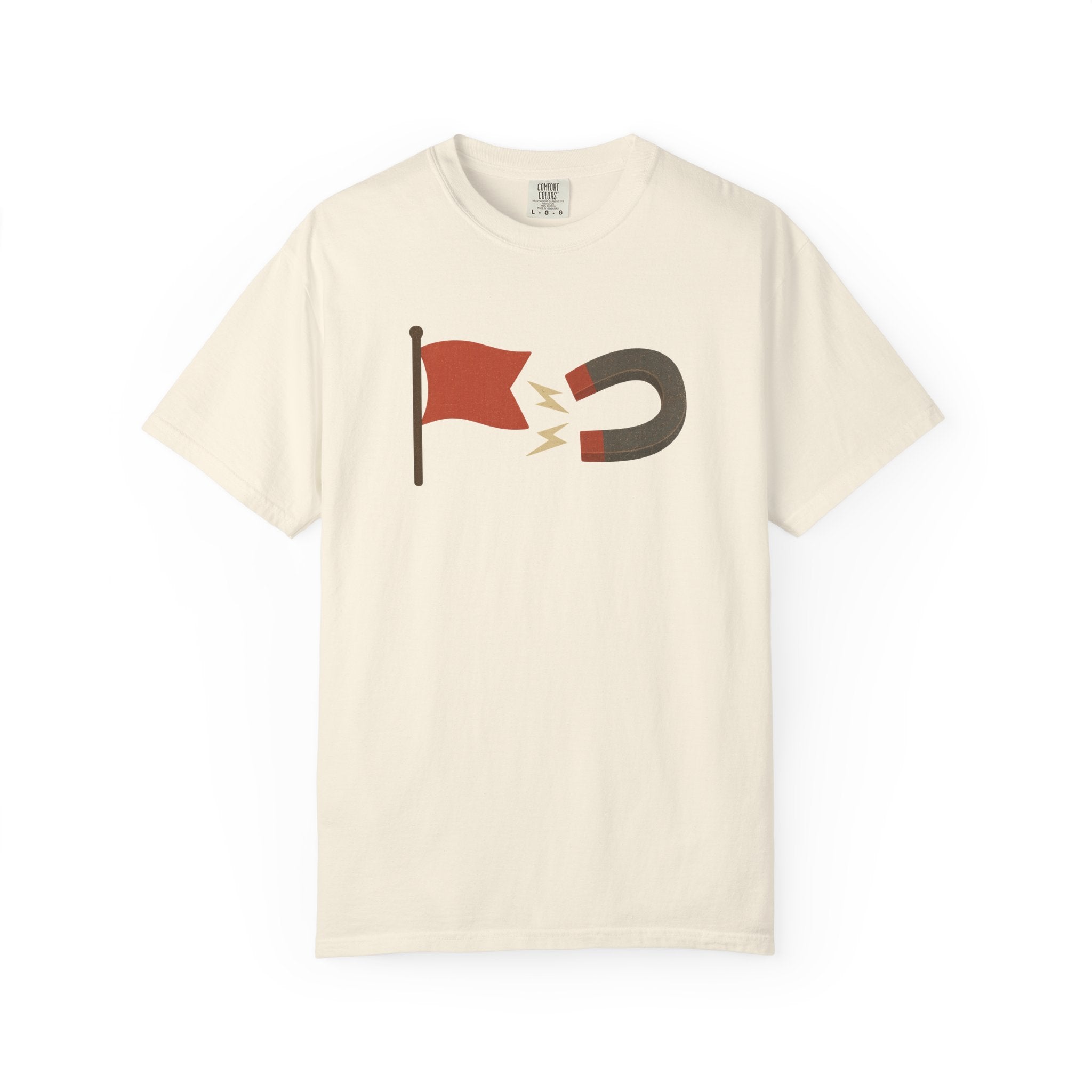 Red Flag Magnet T-Shirt