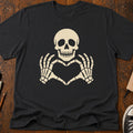Skull Finger Heart T-Shirt