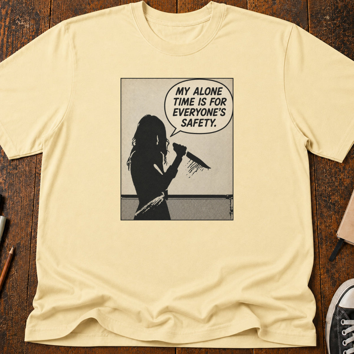Alone Time Safety T-Shirt