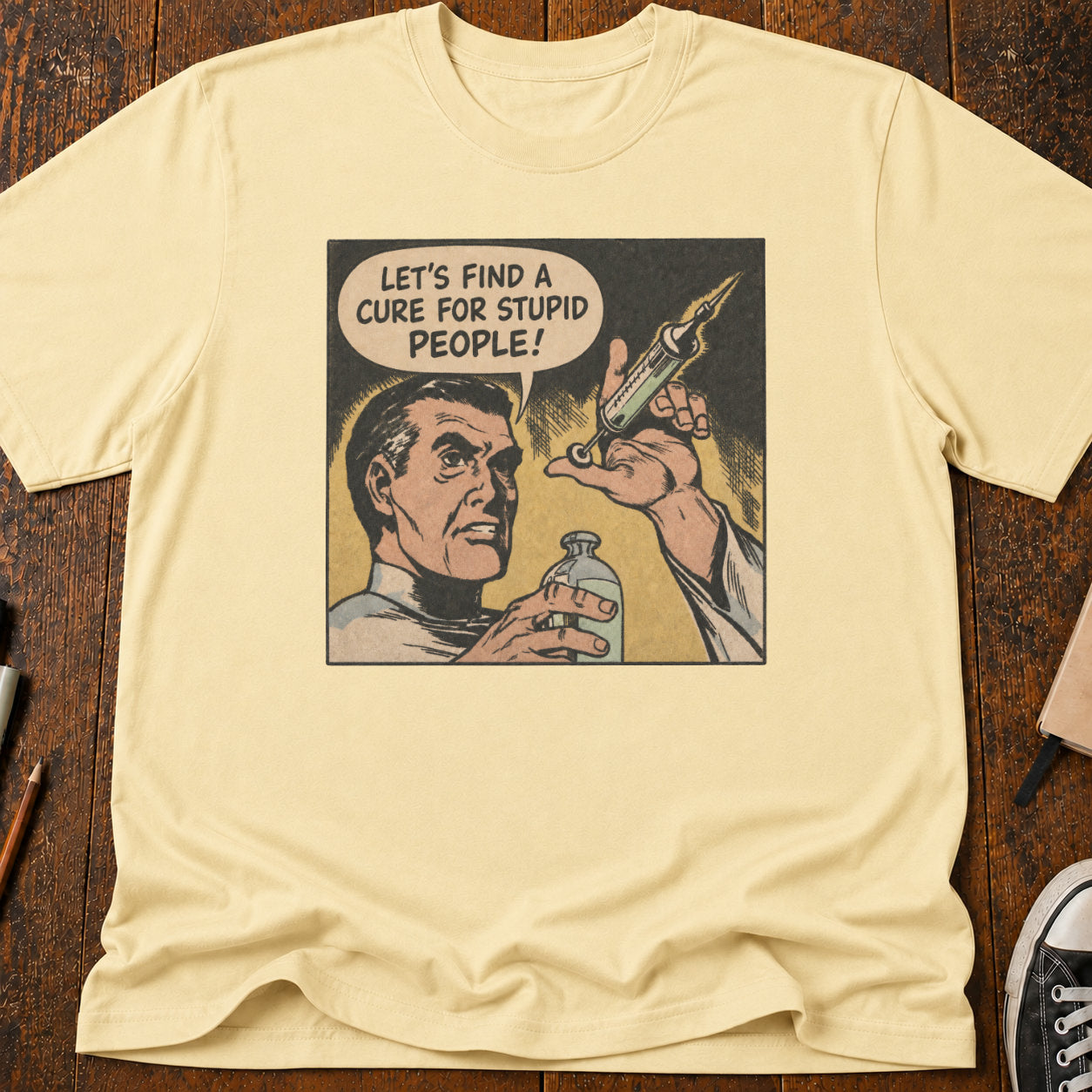 Cure Stupid People T-Shirt