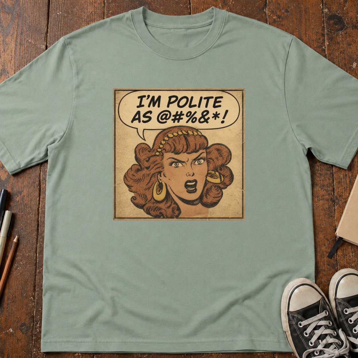 Polite As @#%&*! T-Shirt