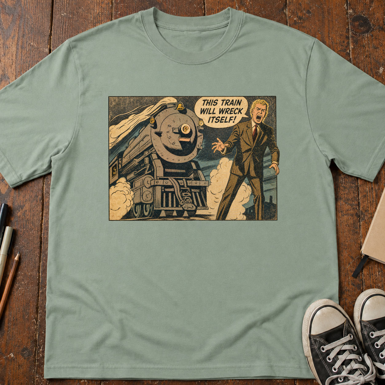 This Train Will Wreck Itself T-Shirt