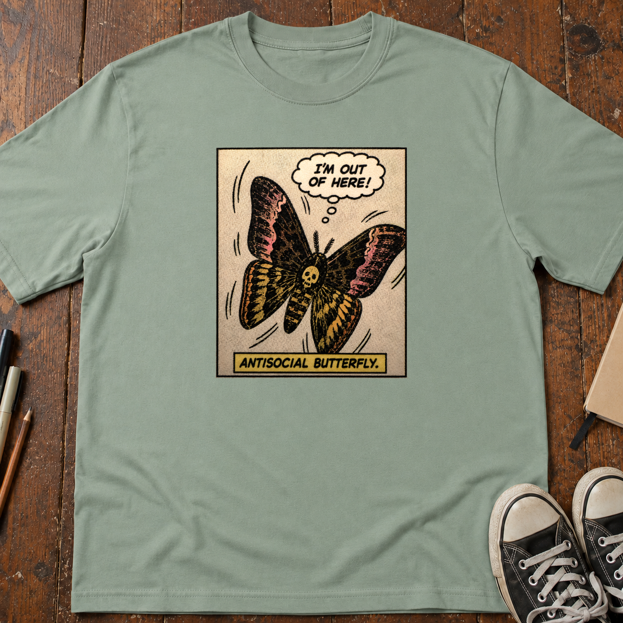 Antisocial Butterfly T-Shirt