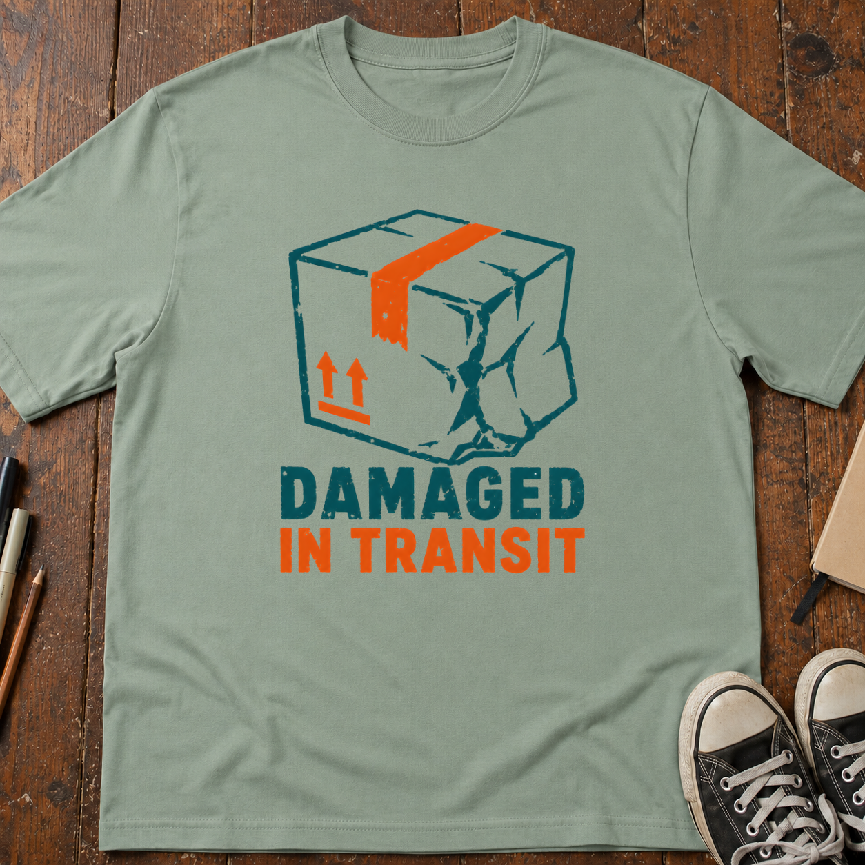 Damaged In Transit T-Shirt