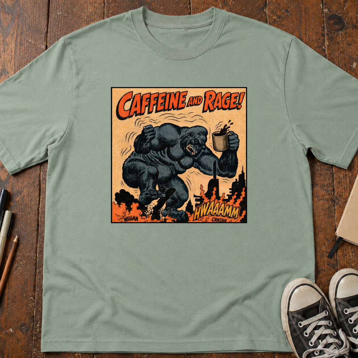 Caffeine and Rage T-Shirt