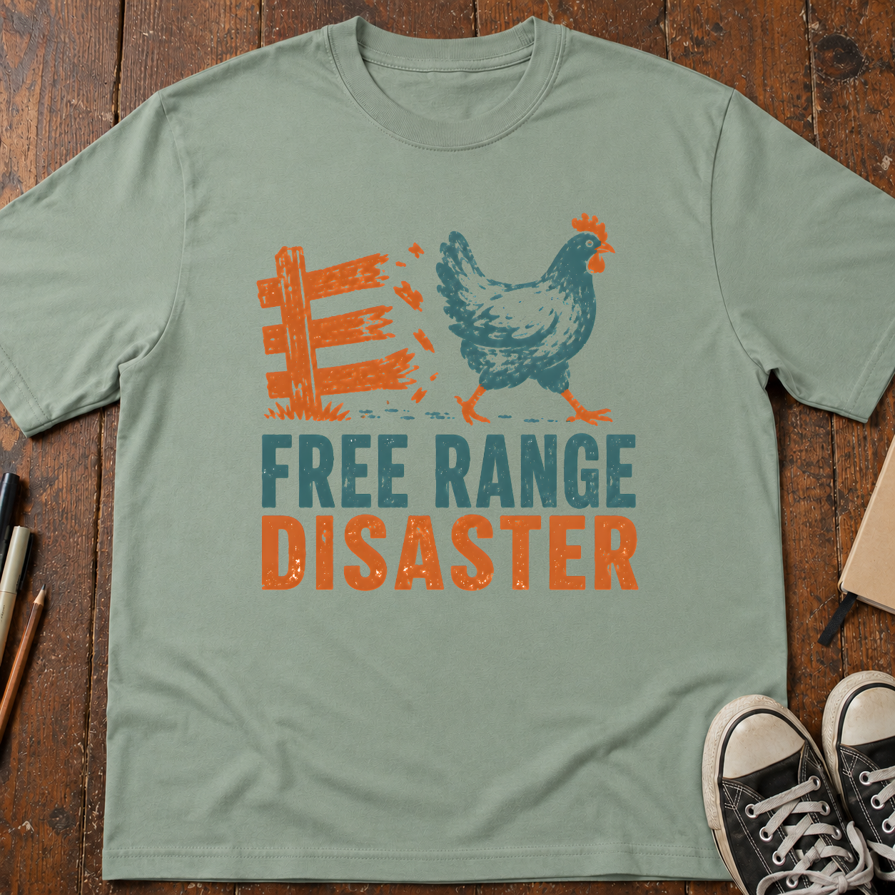 Free Range Disaster T-Shirt