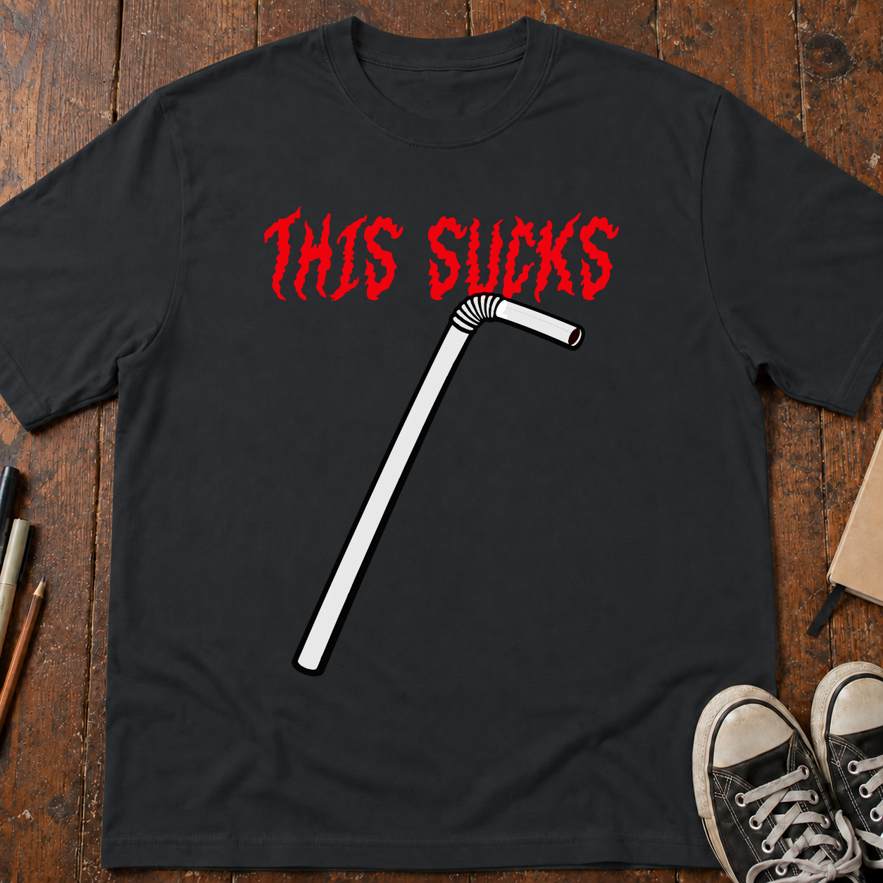 This Straw Sucks T-Shirt