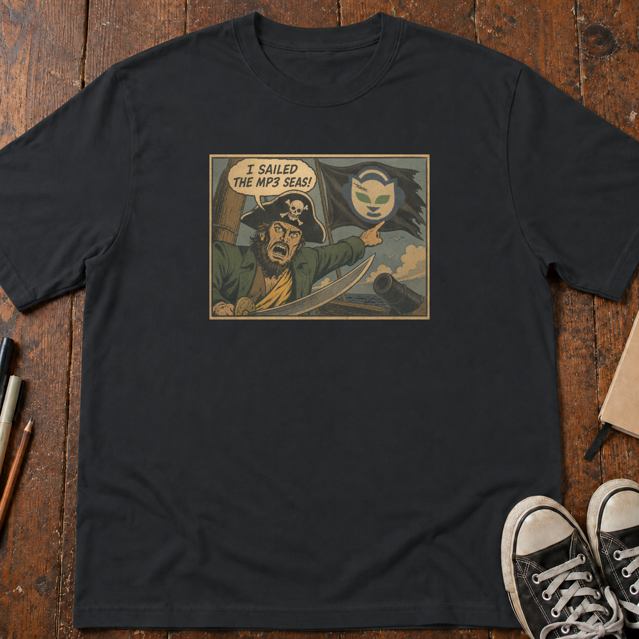 MP3 Pirate T-Shirt