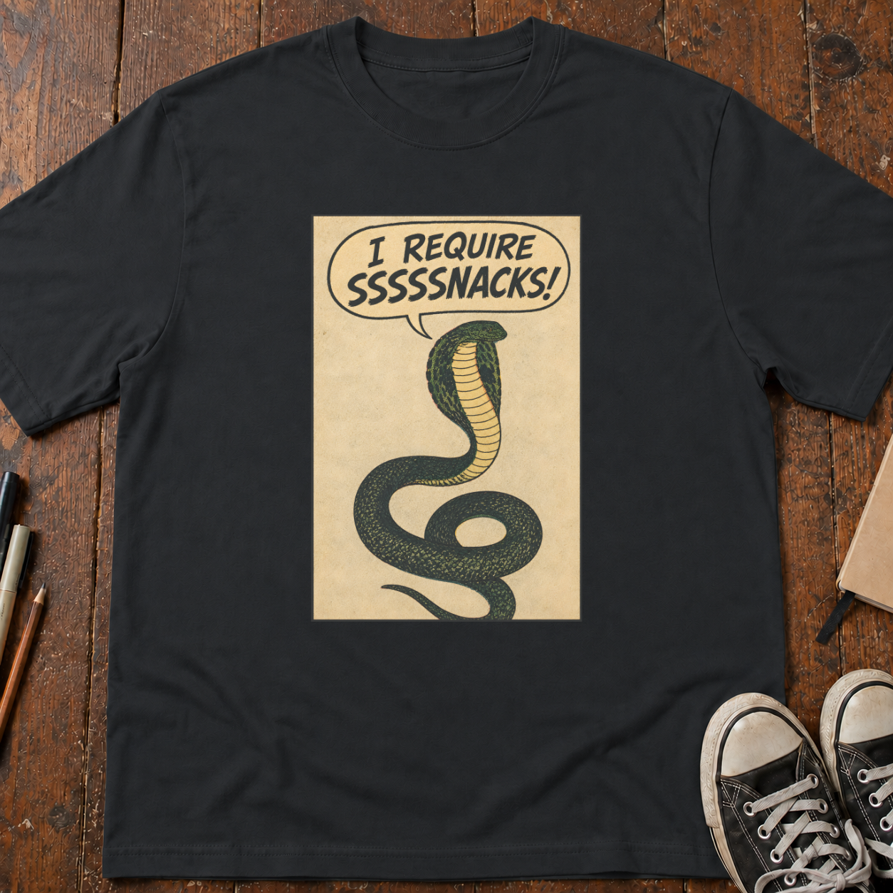 I Require Snacks T-Shirt