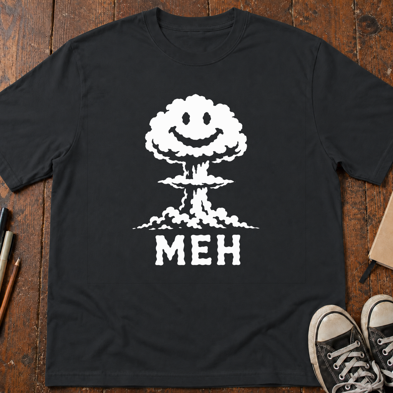 Meh Mushroom Cloud T-Shirt