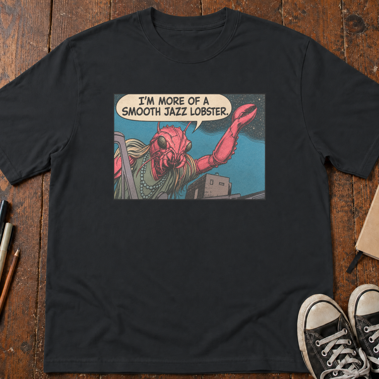 Smooth Jazz Lobster T-Shirt