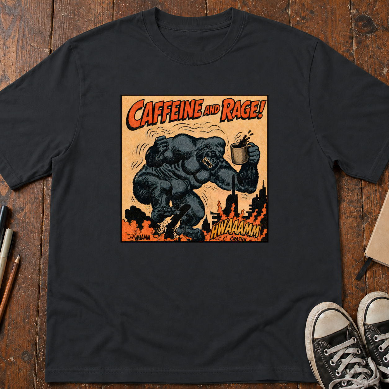 Caffeine and Rage T-Shirt