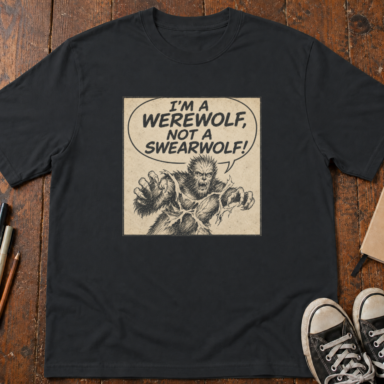 Werewolf Not Swearwolf T-Shirt