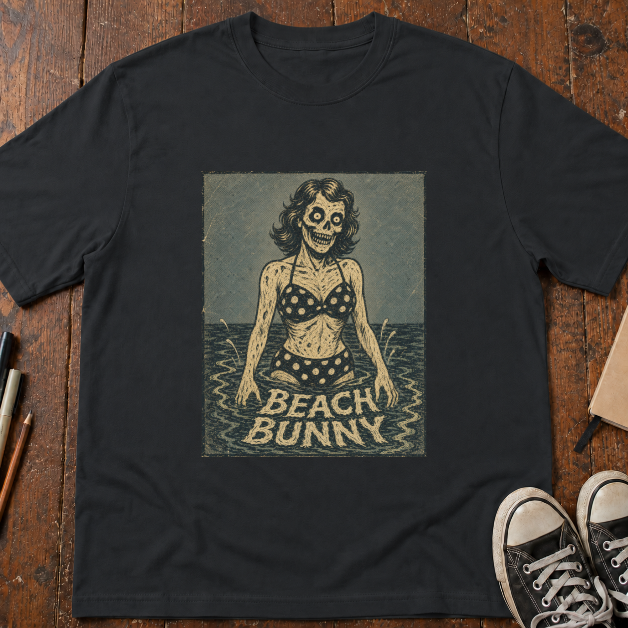 Zombie Beach Bunny T-Shirt