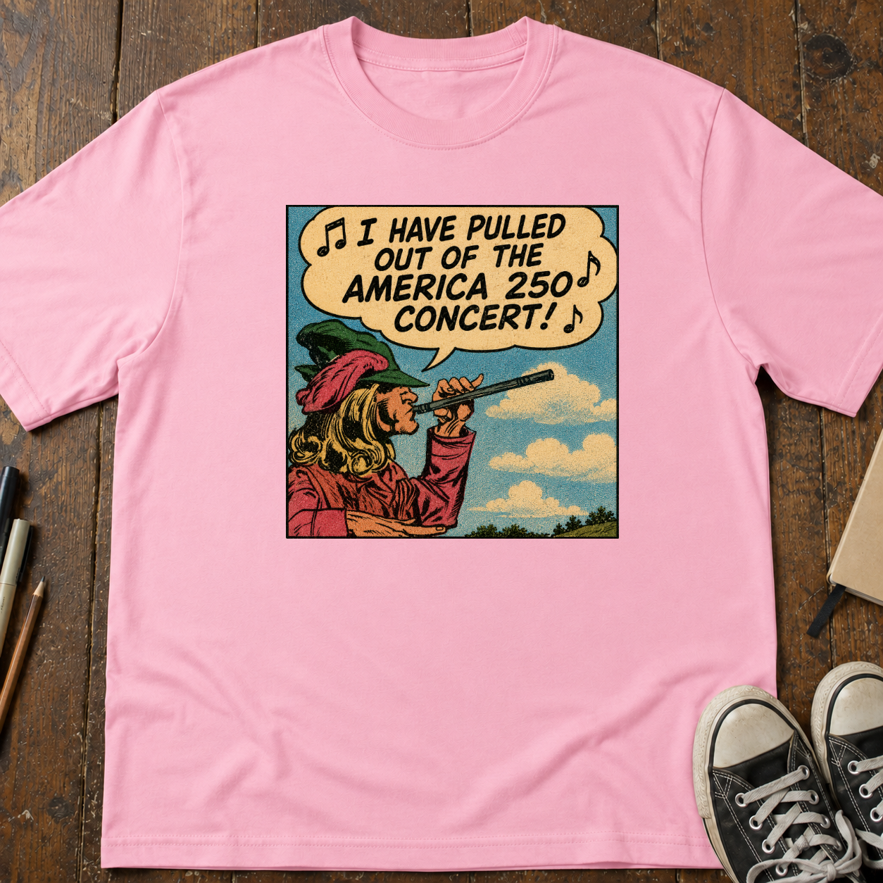I Have Pulled Out Of The America 250 Concert T-Shirt