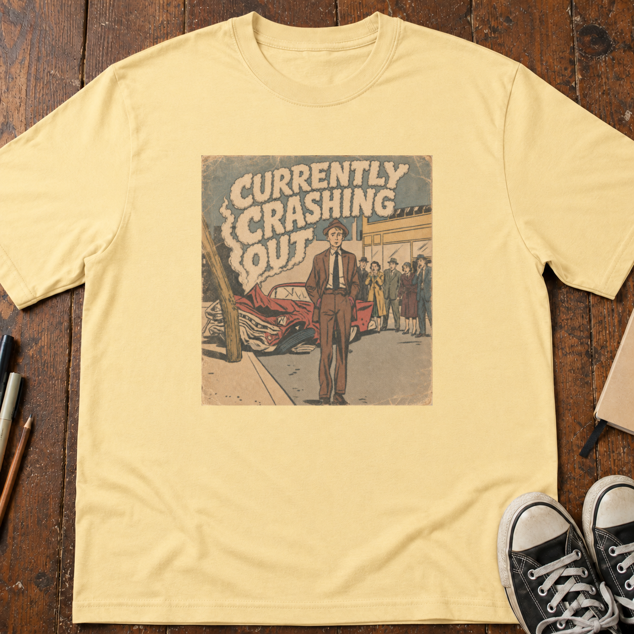 Currently Crashing Out T-Shirt