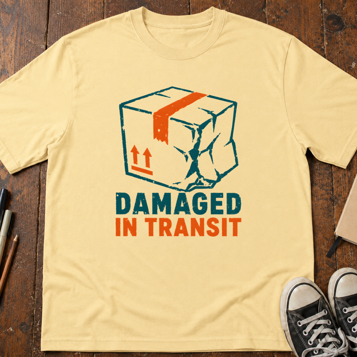 Damaged In Transit T-Shirt
