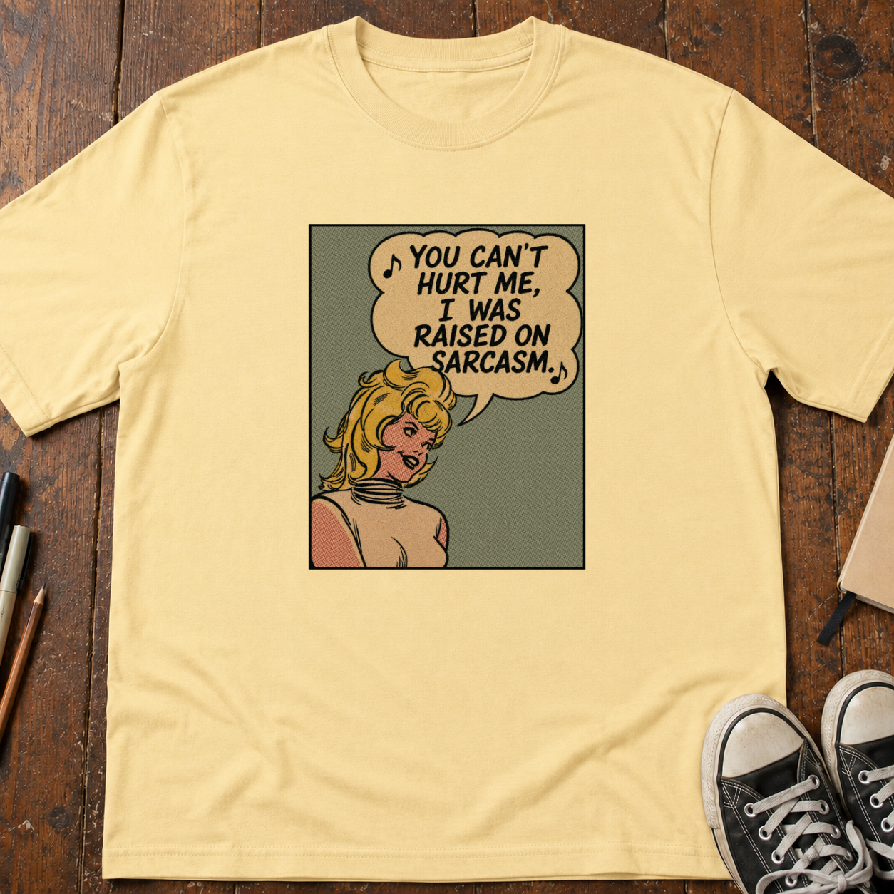 Raised On Sarcasm T-Shirt