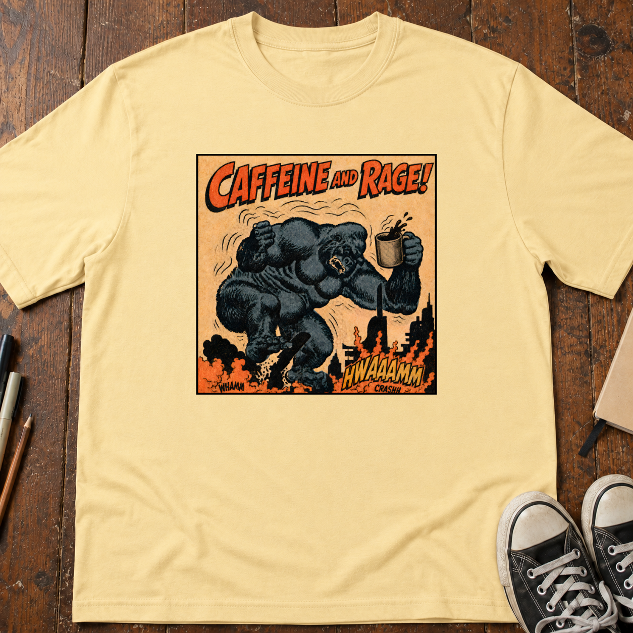 Caffeine and Rage T-Shirt