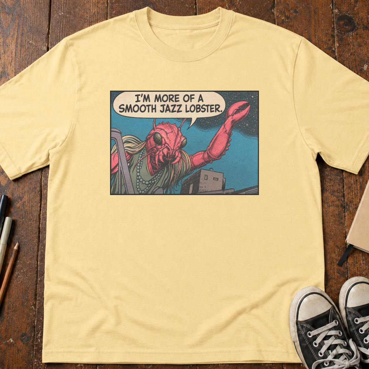 Smooth Jazz Lobster T-Shirt