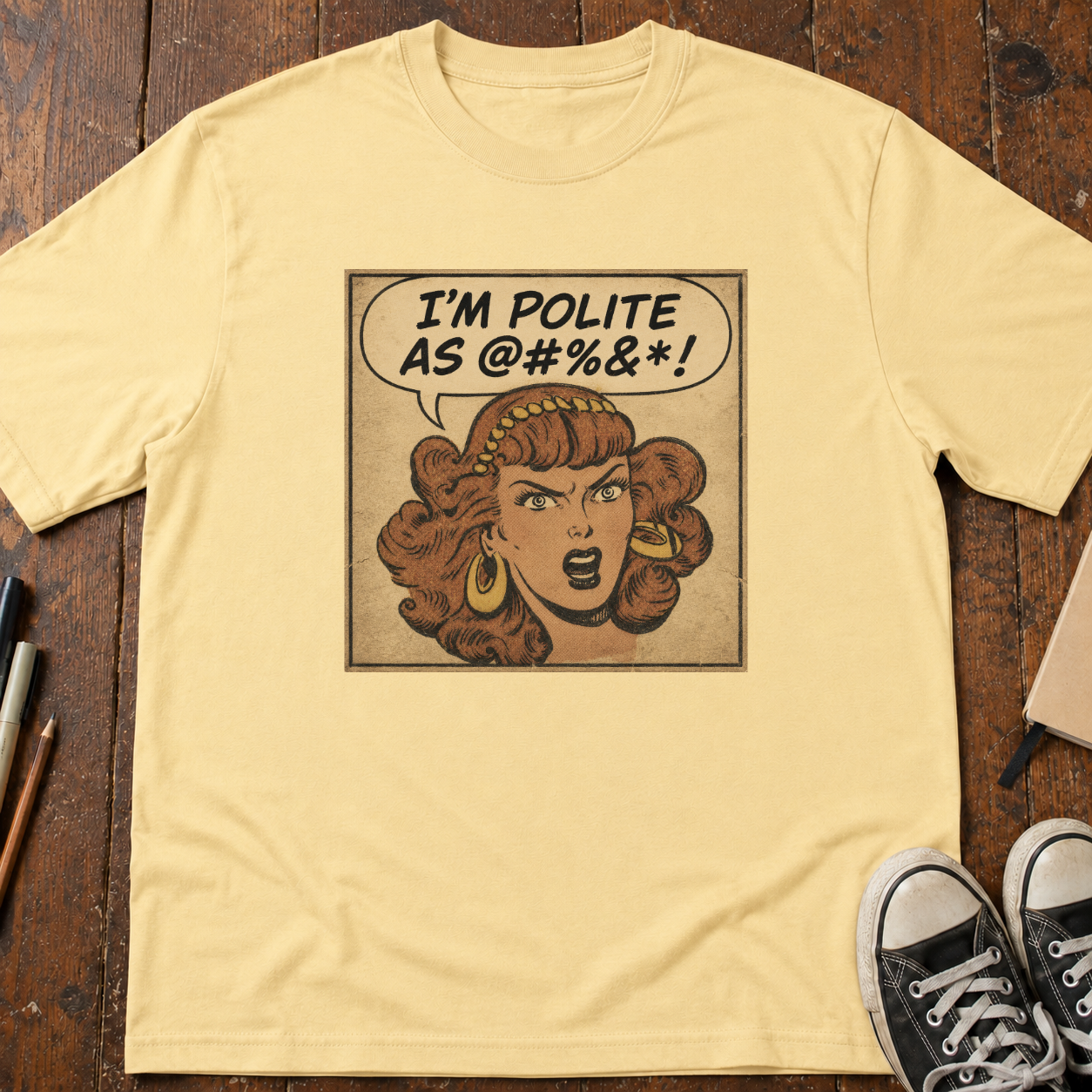 Polite As @#%&*! T-Shirt