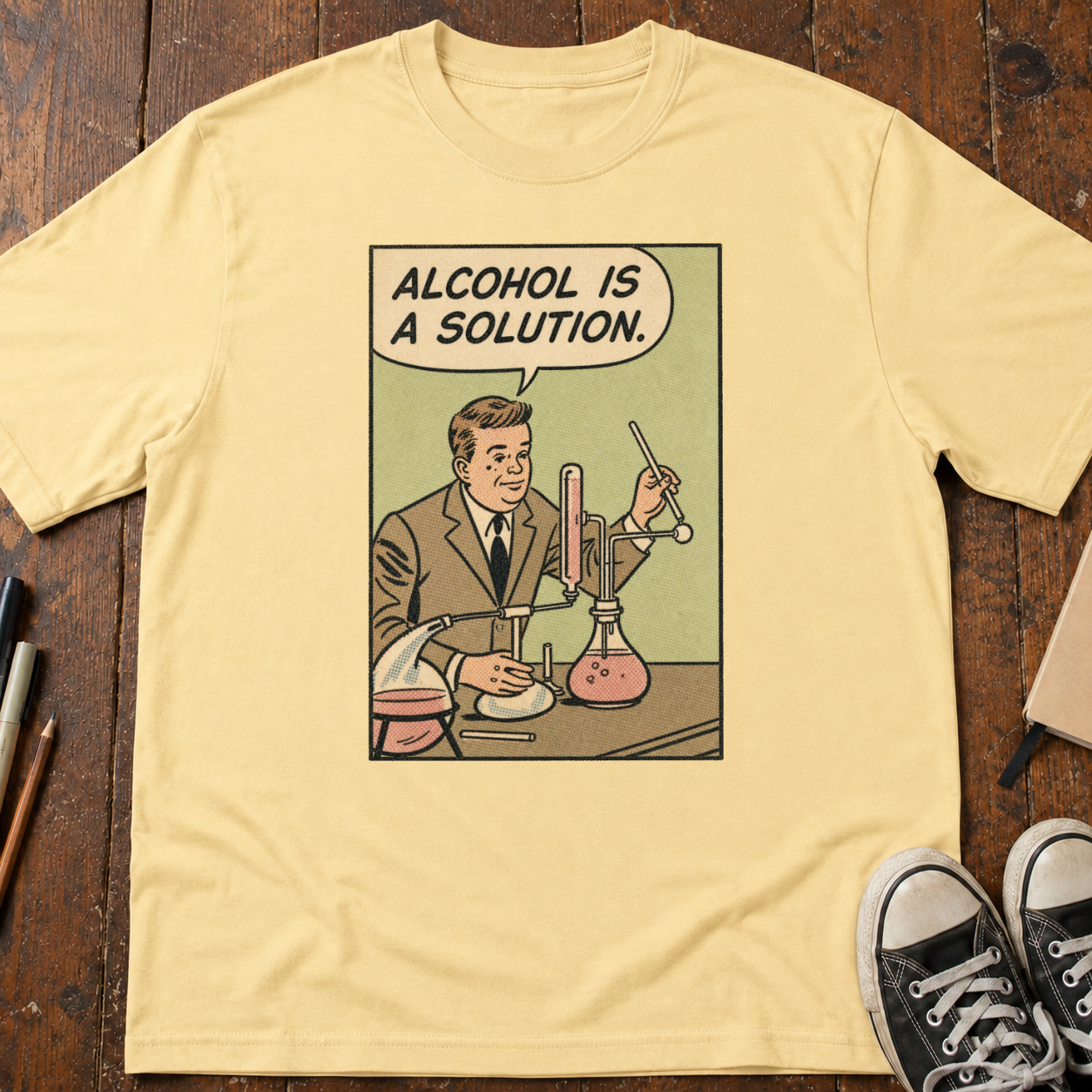 Alcohol Is A Solution T-Shirt