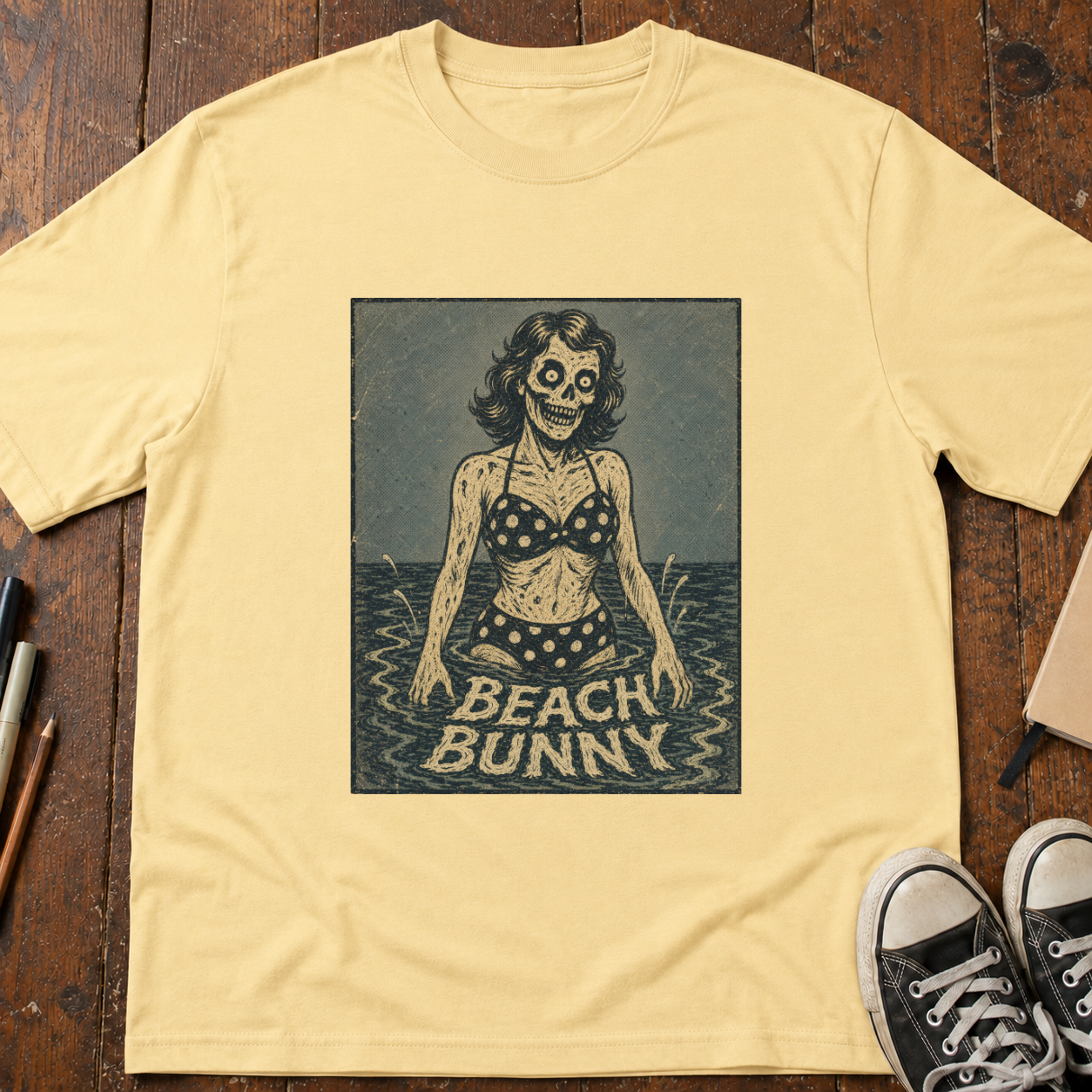 Zombie Beach Bunny T-Shirt