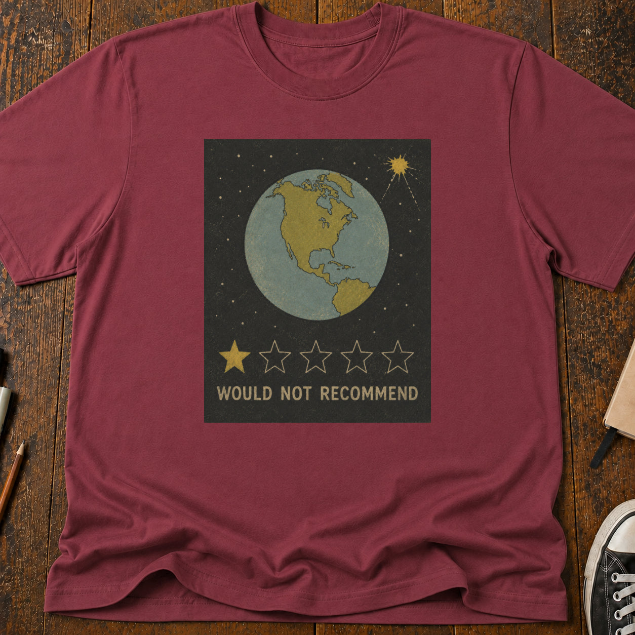 Earth One Star T-Shirt