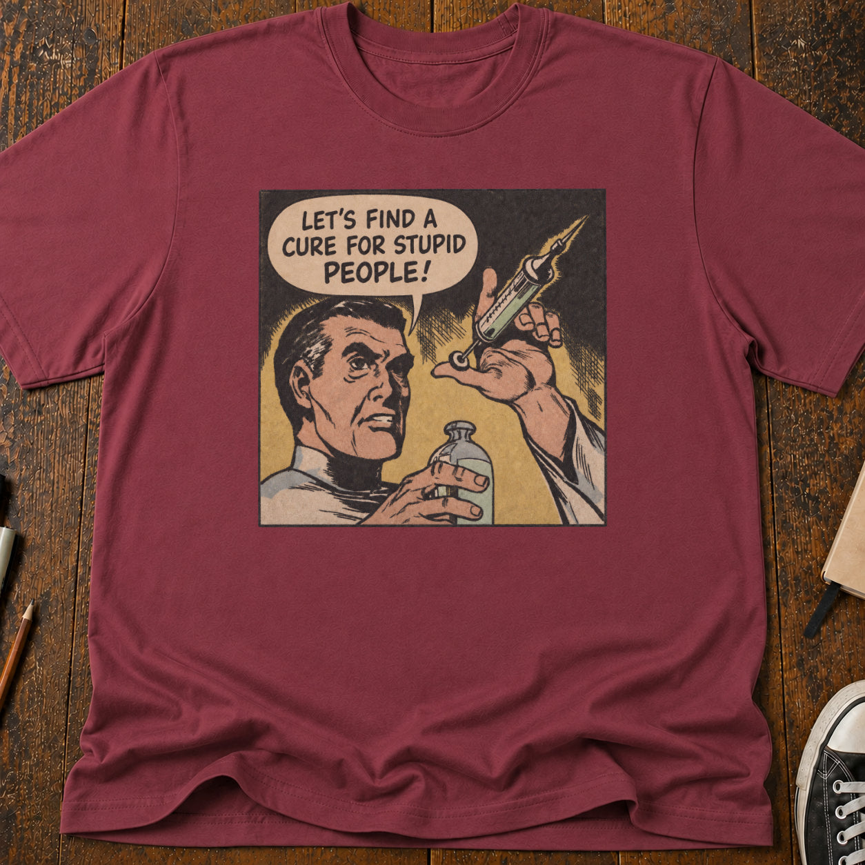 Cure Stupid People T-Shirt