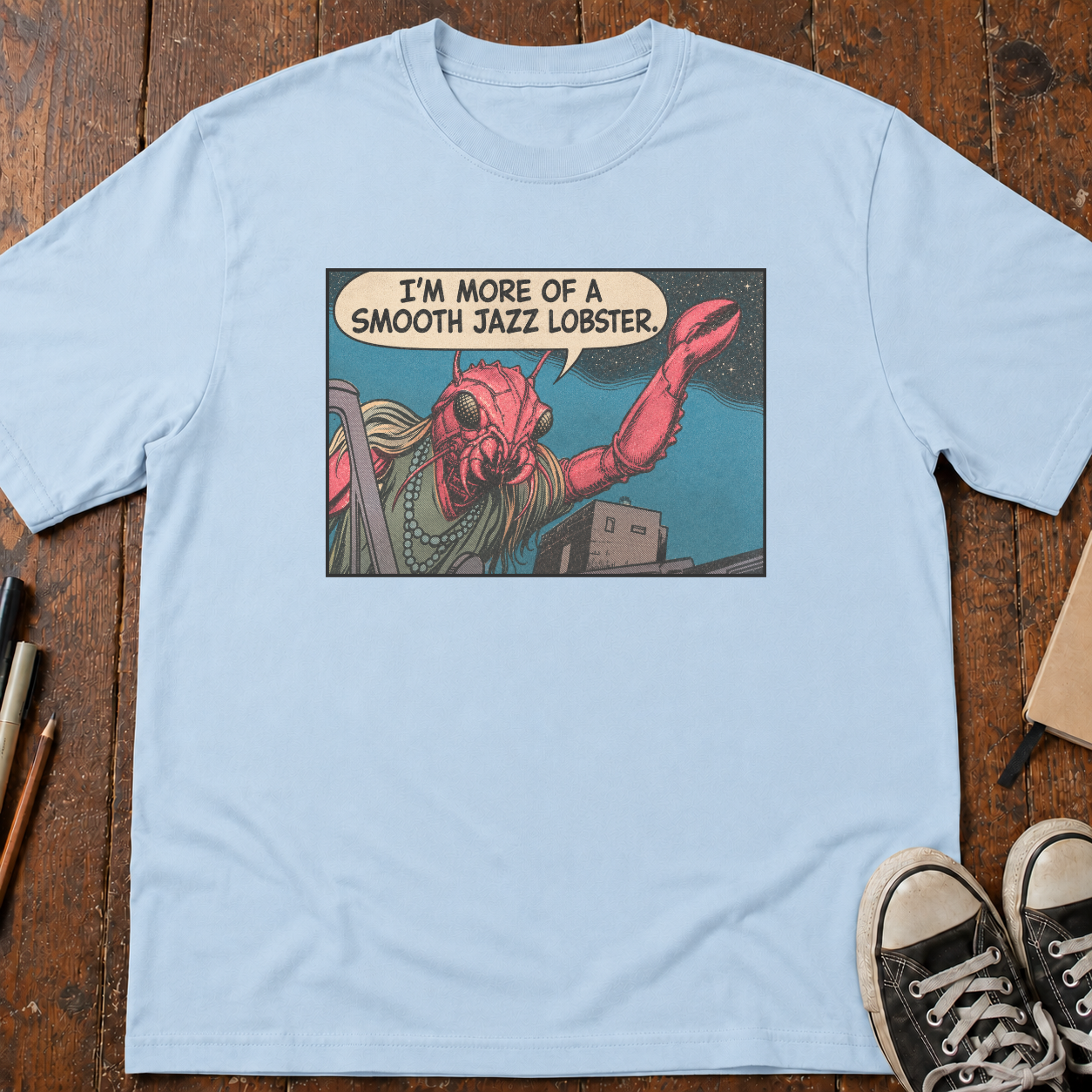 Smooth Jazz Lobster T-Shirt