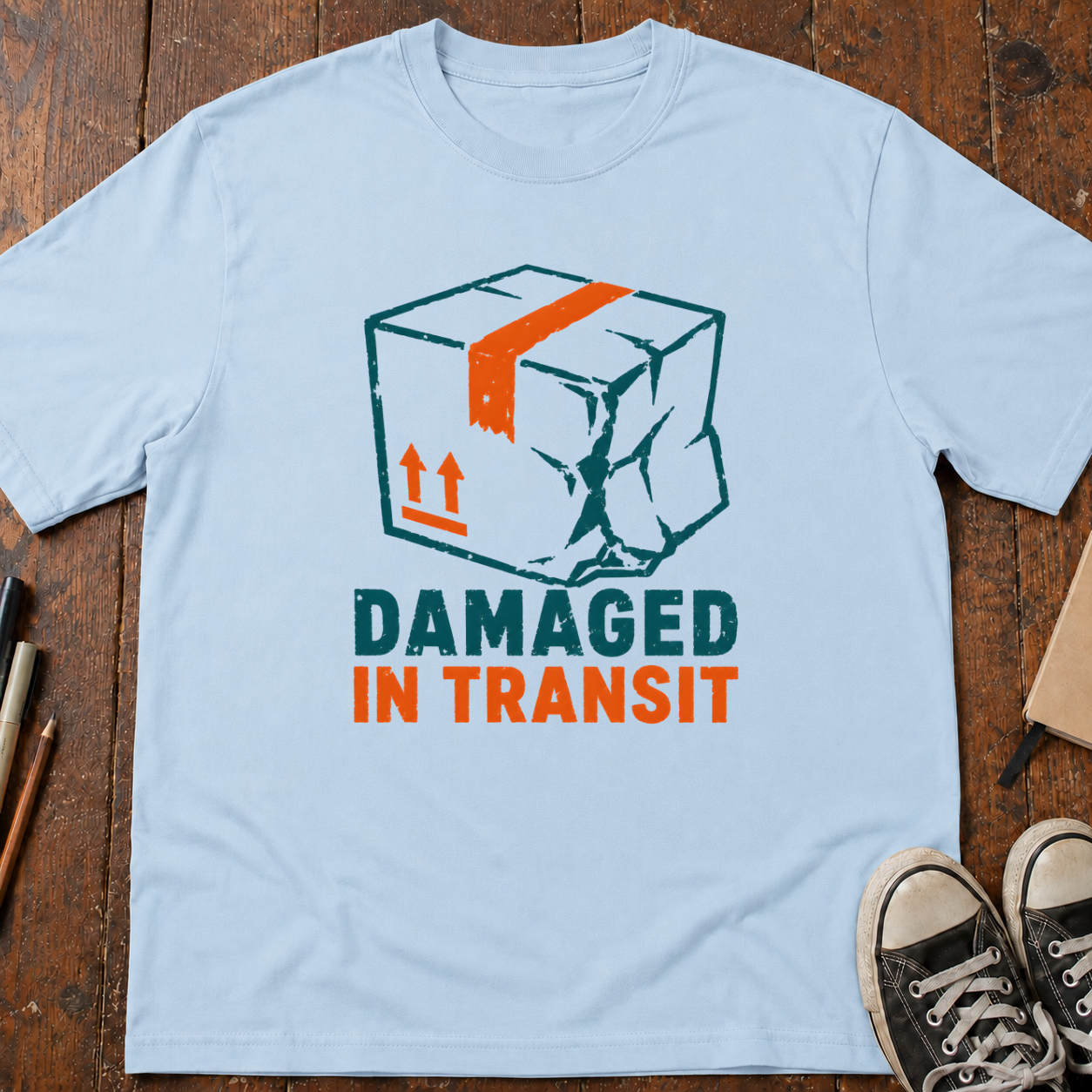Damaged In Transit T-Shirt