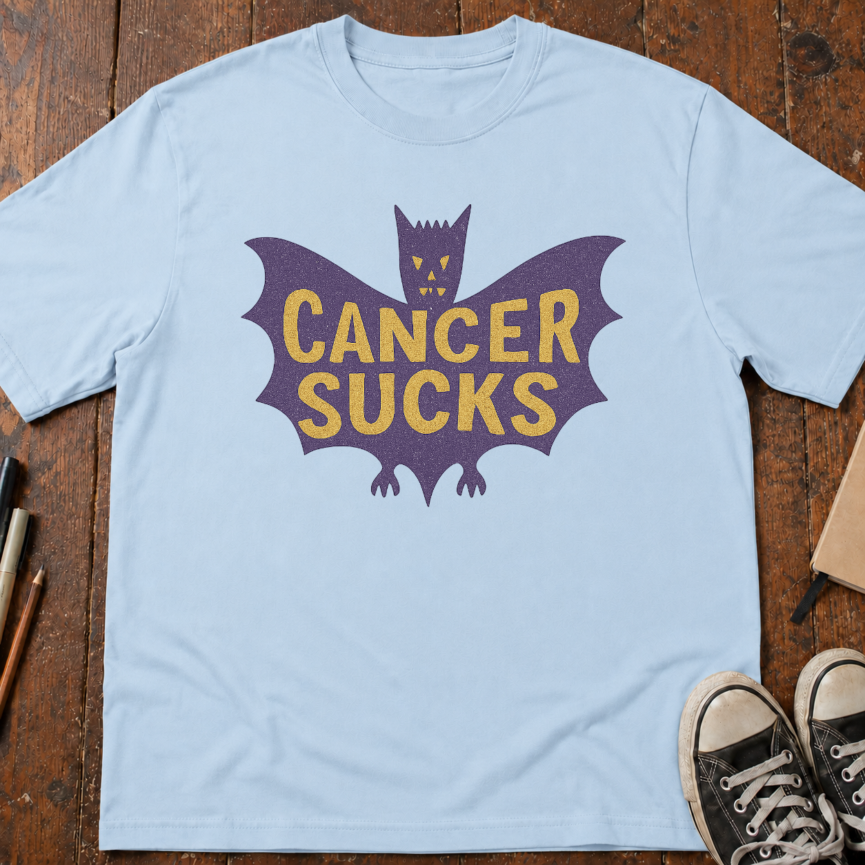 Cancer Sucks - COMICS CURING CANCER T-SHIRT